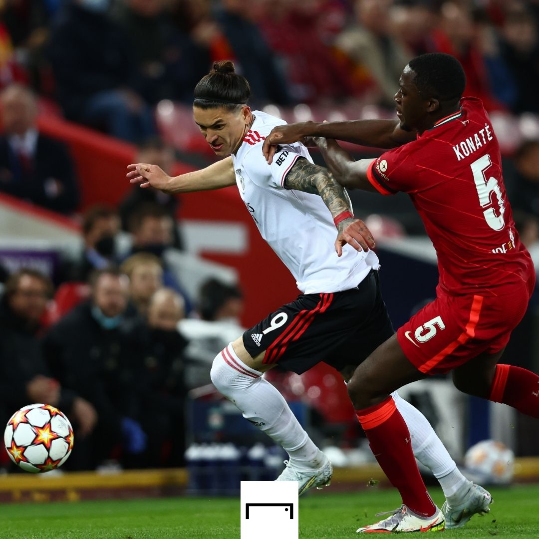 Darwin Nunez Benfica Liverpool Champions League 2021-22 GFX