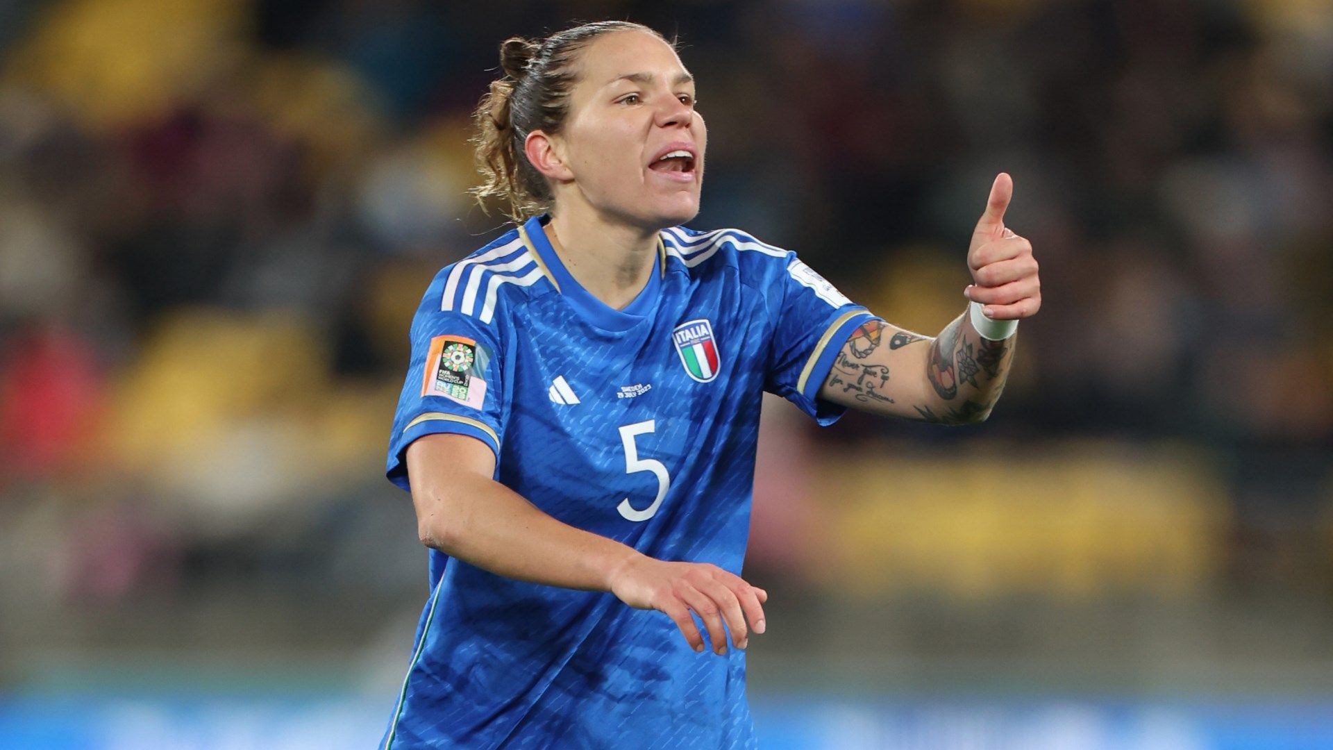 Elena Linari Italy Women's World Cup
