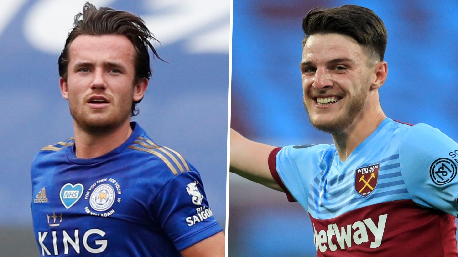 Ben Chilwell Declan Rice Leicester West Ham 2019-20