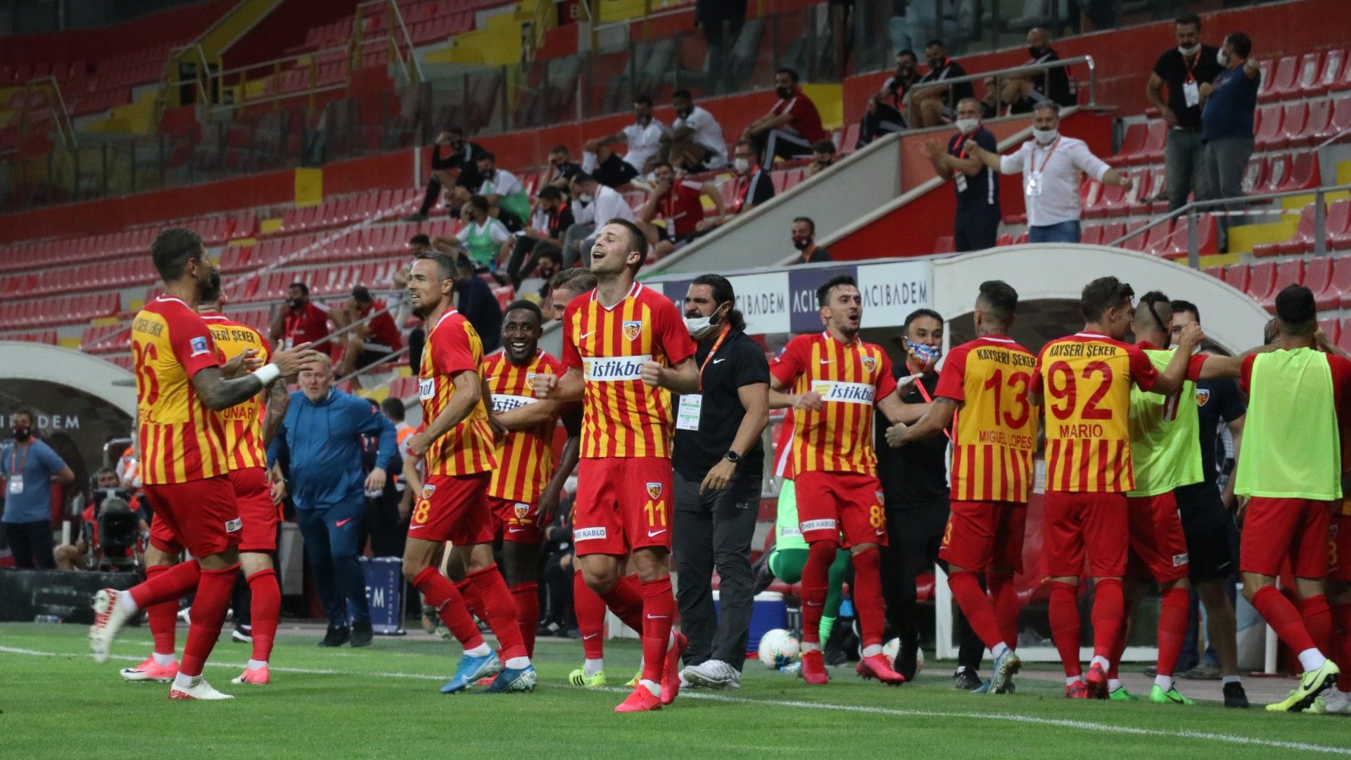 Kayserispor gol v Besiktas 06072020