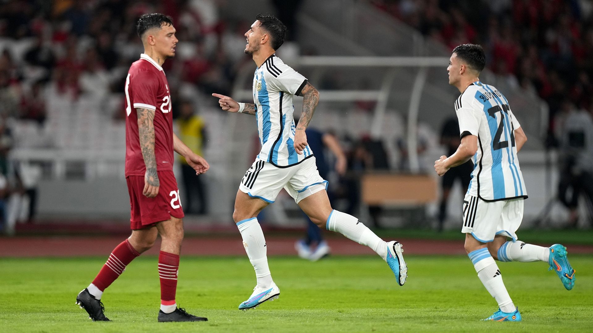 Leandro Paredes Argentina Indonesia Amistoso 19062023