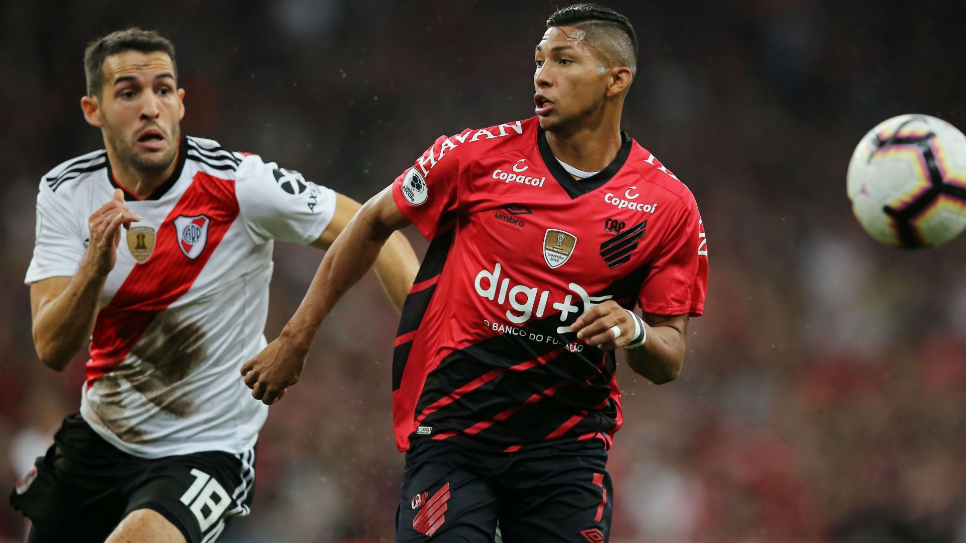 Mayada Rony Athletico Paranaense River Recopa Sudamericana 22052019