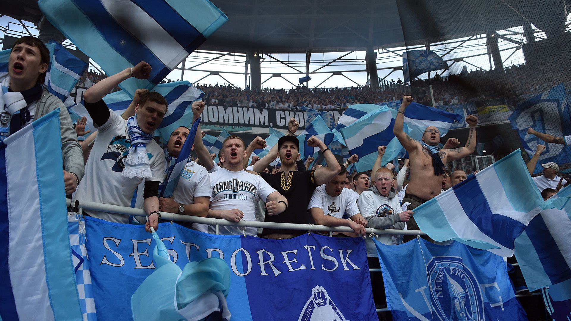Zenit fans Russian Premier League 02052015