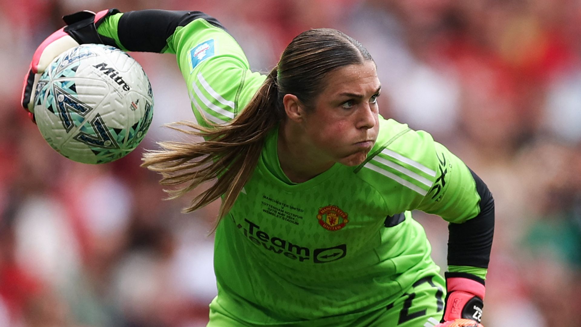 Mary Earps Man Utd Tottenham 2023-24