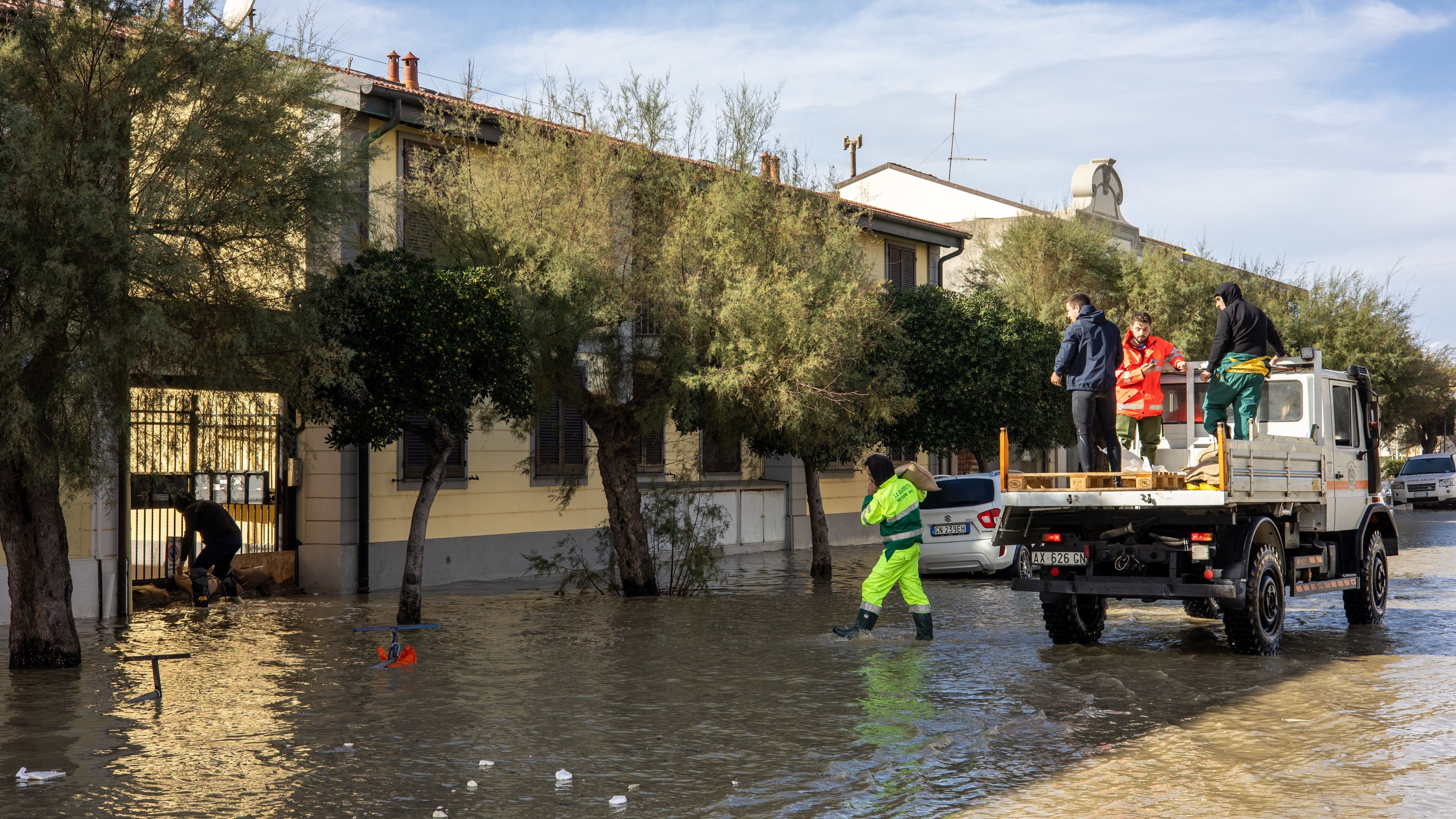 Florence Italy Flood Storm Ciaran