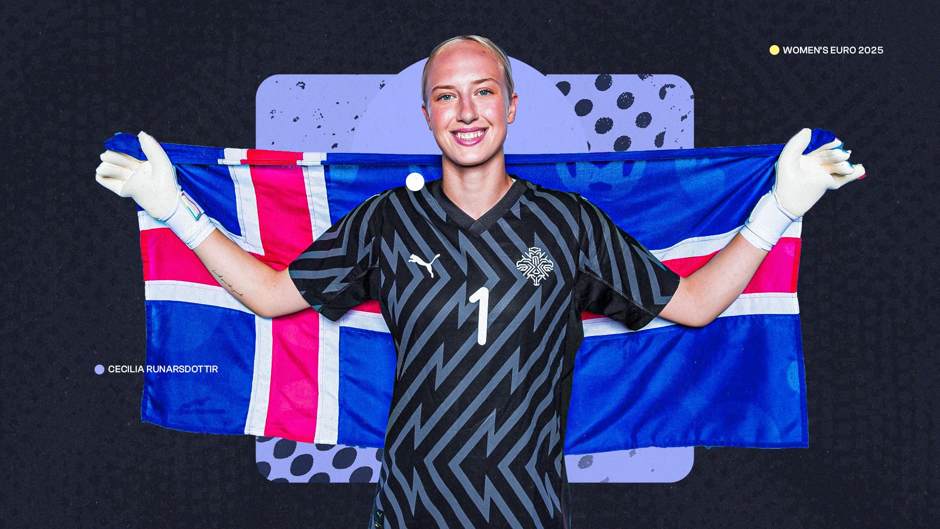 EXCLUSIVE: Iceland 'keeper Runarsdottir on injury horror & Euros