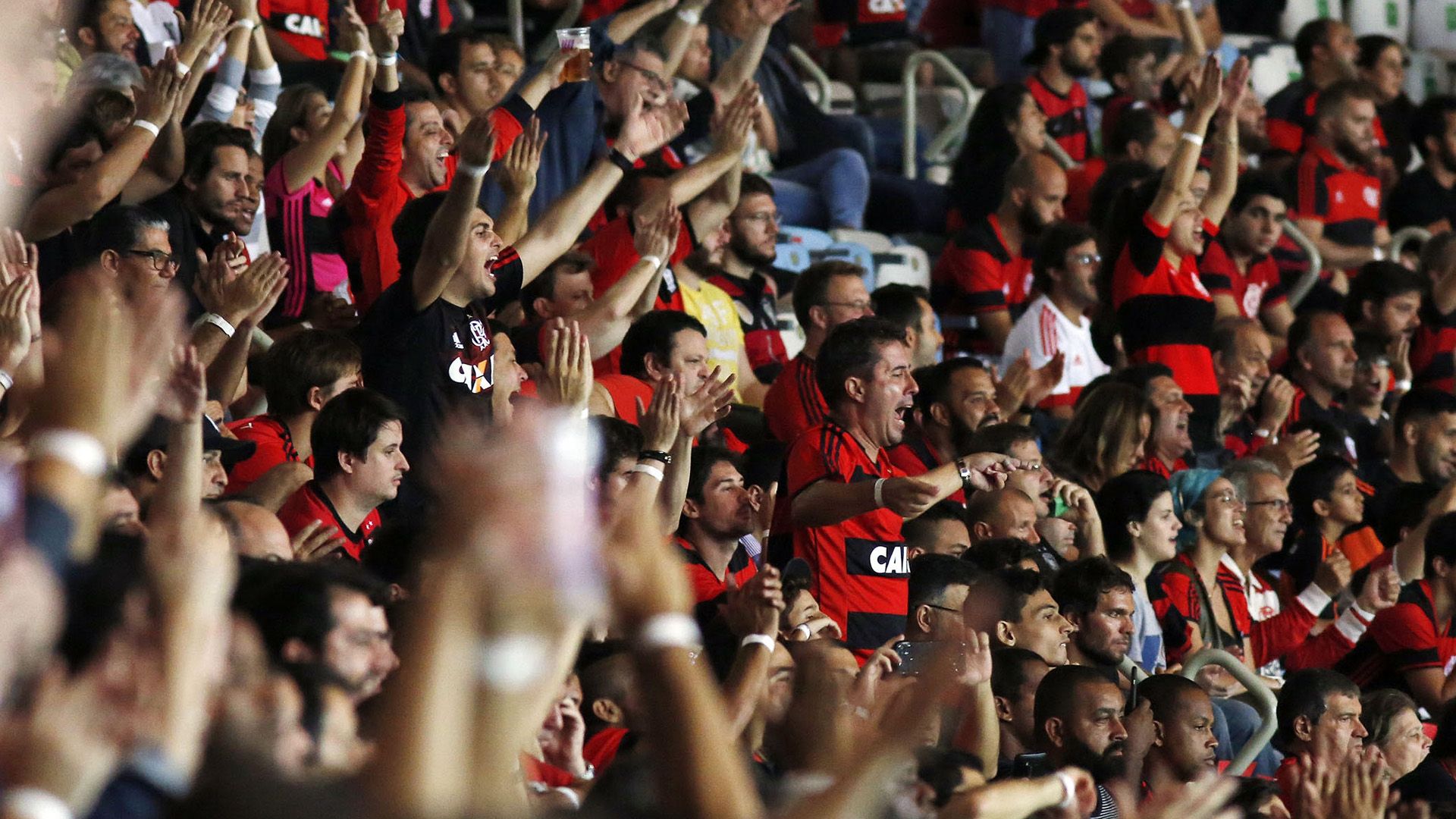 Torcida Flamengo Libertadores 12042017