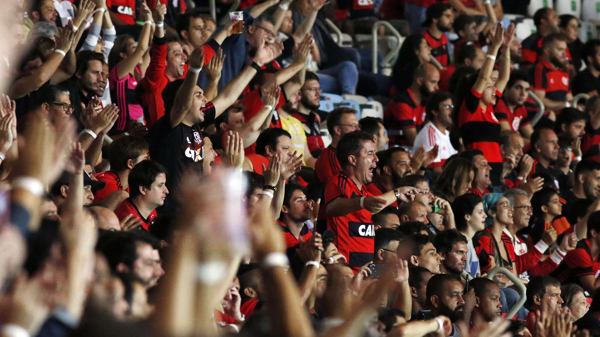 Torcida Flamengo Libertadores 12042017