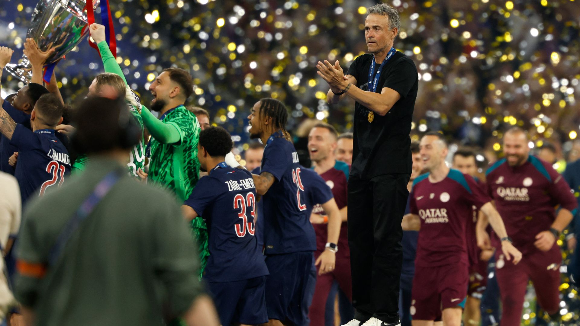 Luis Enrique PSG Inter