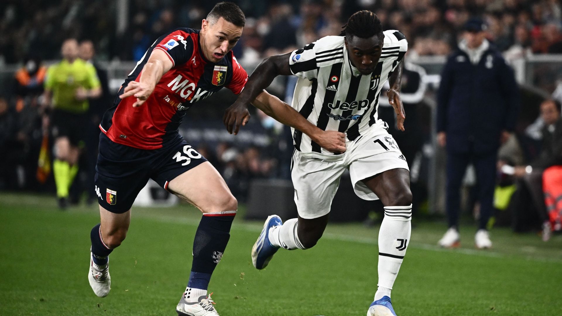 Kean Genoa Juventus