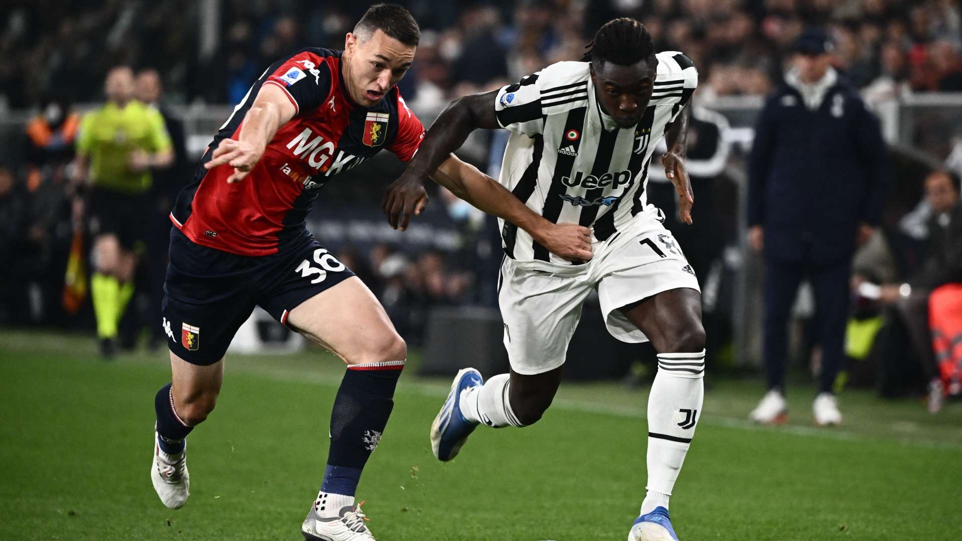 Kean Genoa Juventus