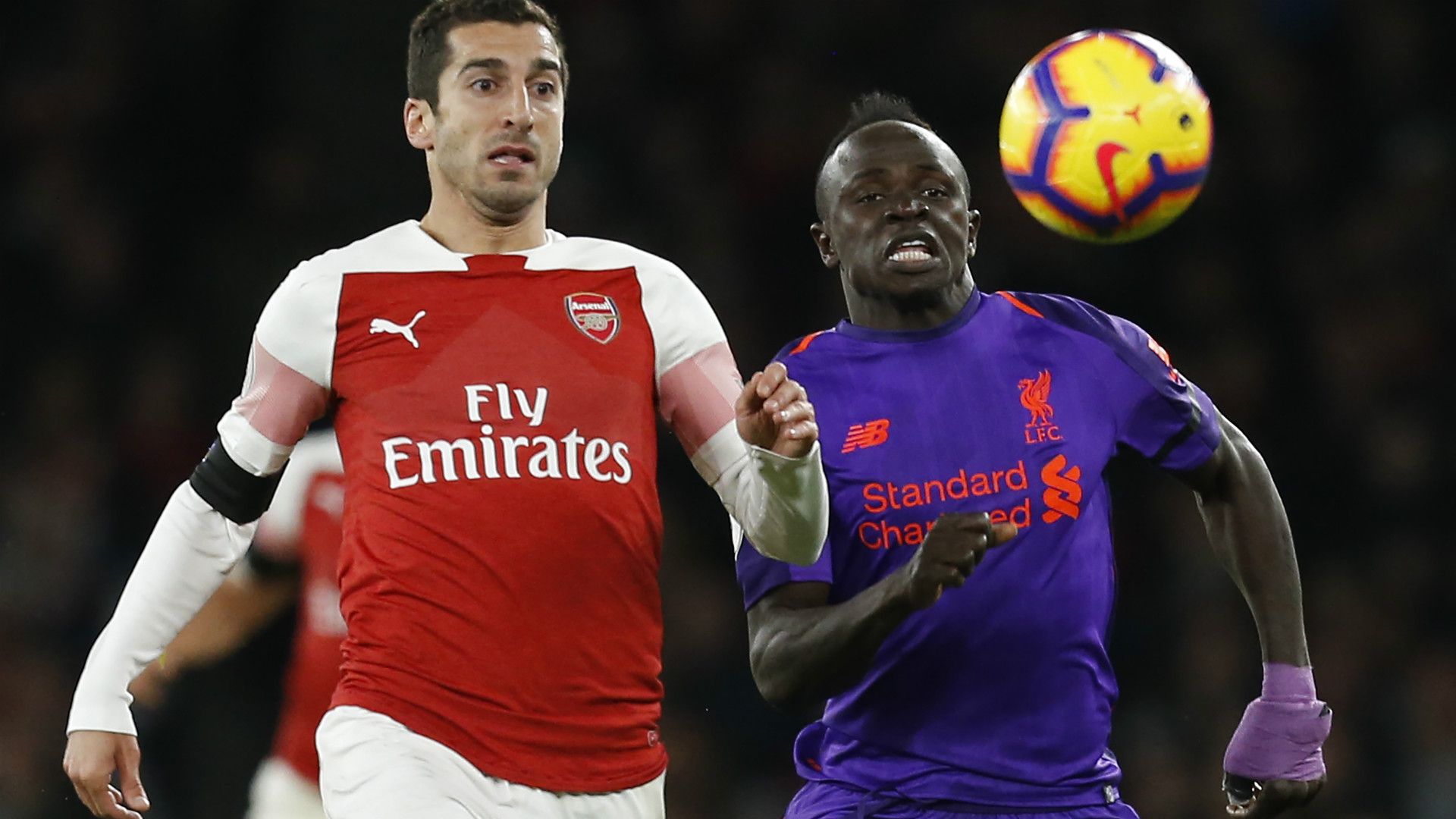 HENRIKH MKHITARYAN ARSENAL SADIO MANE LIVERPOOL PREMIER LEAGUE 03112018