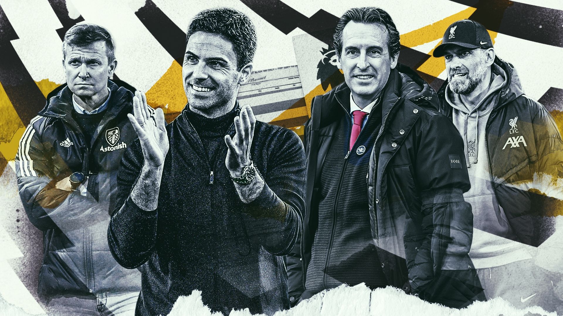 Premier League manager rankings GFX