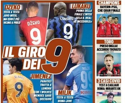 newspapers 10 August Tuttosport embed only