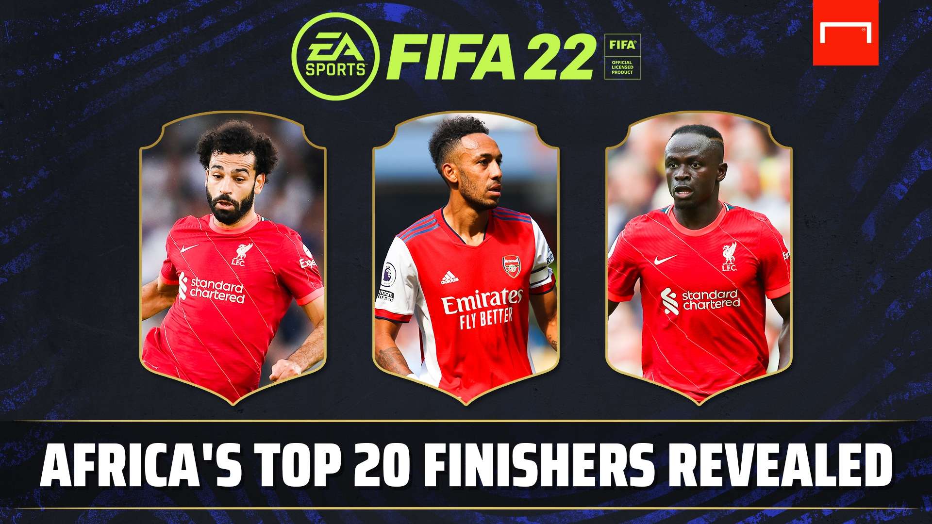 FIFA22 Africa's top finishers