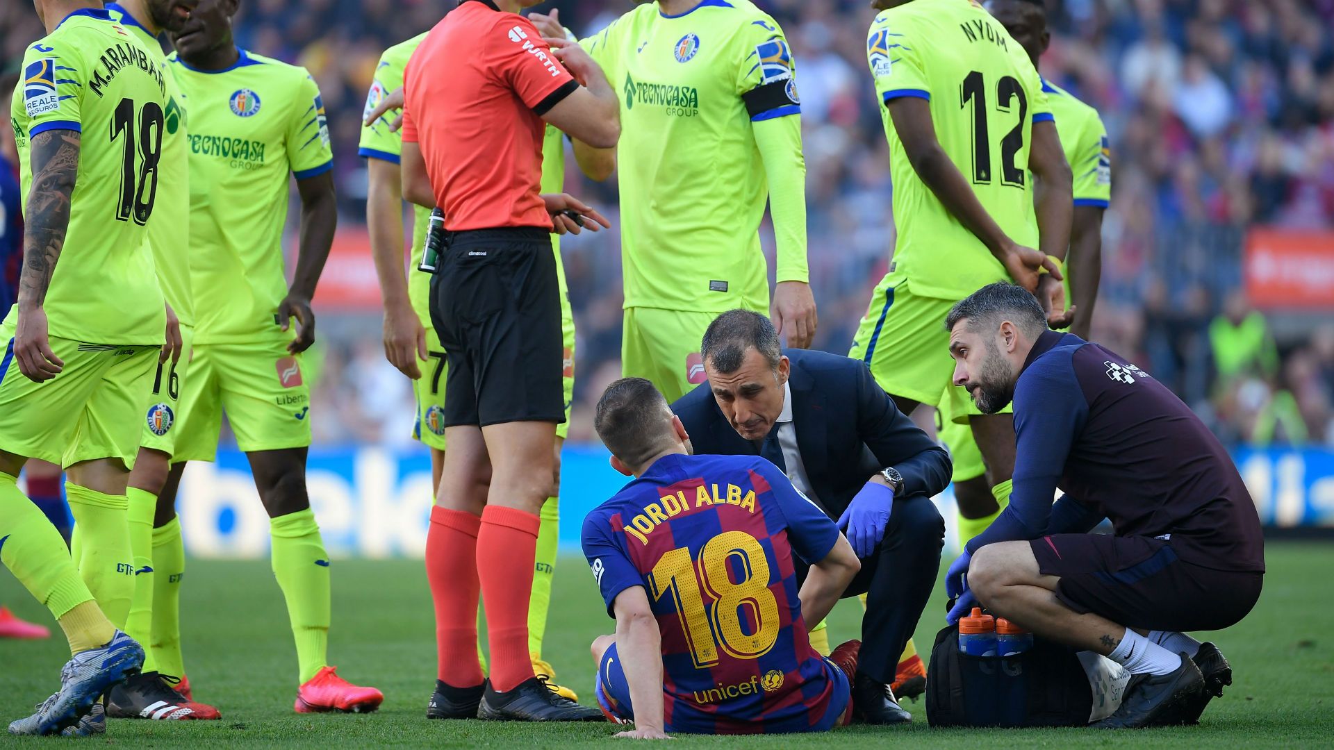 Jordi Alba Barcelona Getafe LaLiga