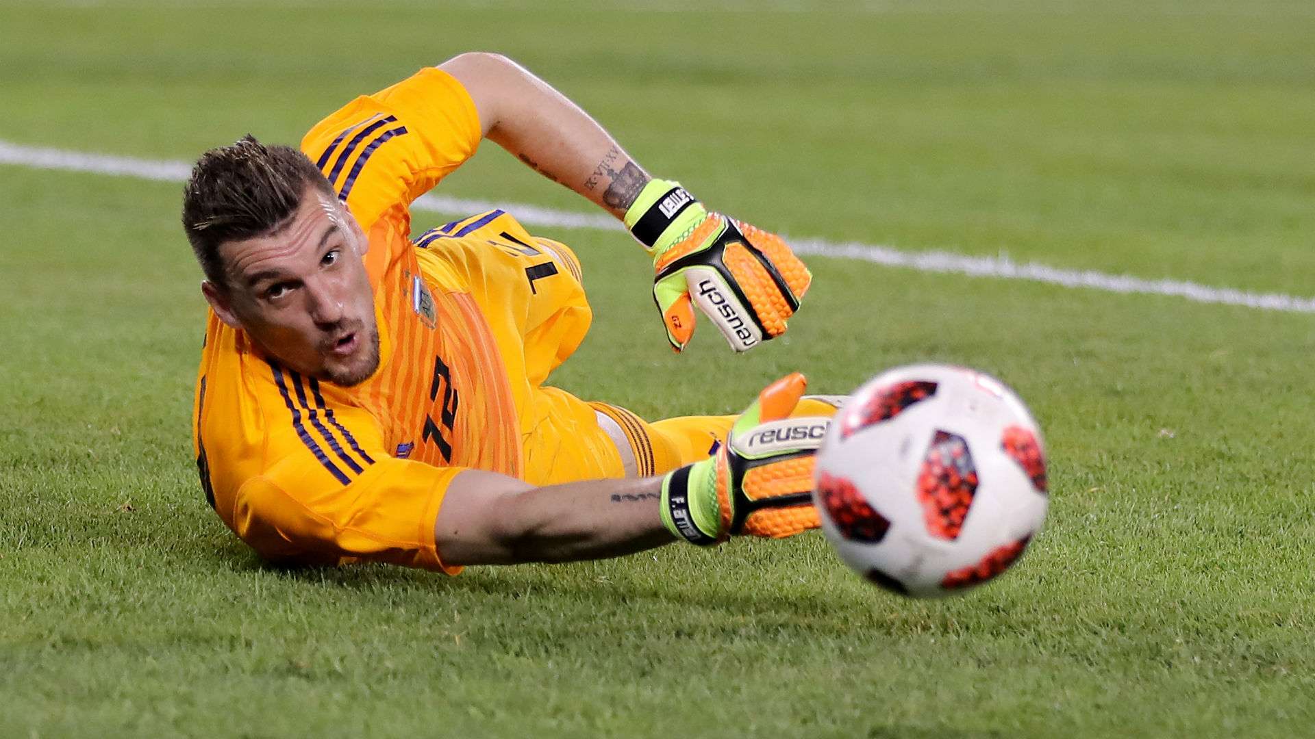 Franco Armani Argentina Colombia amistoso 11092018