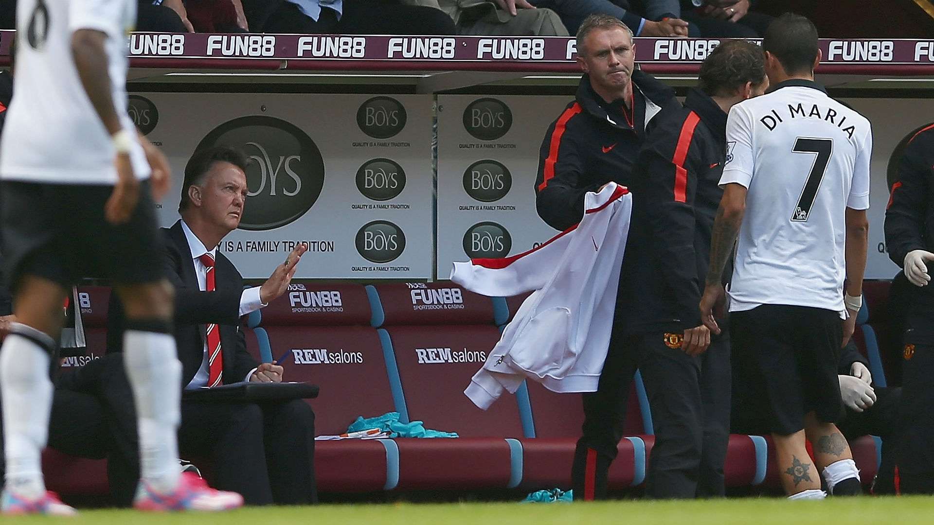 Van Gaal Di Maria Manchester United 28 02 2019