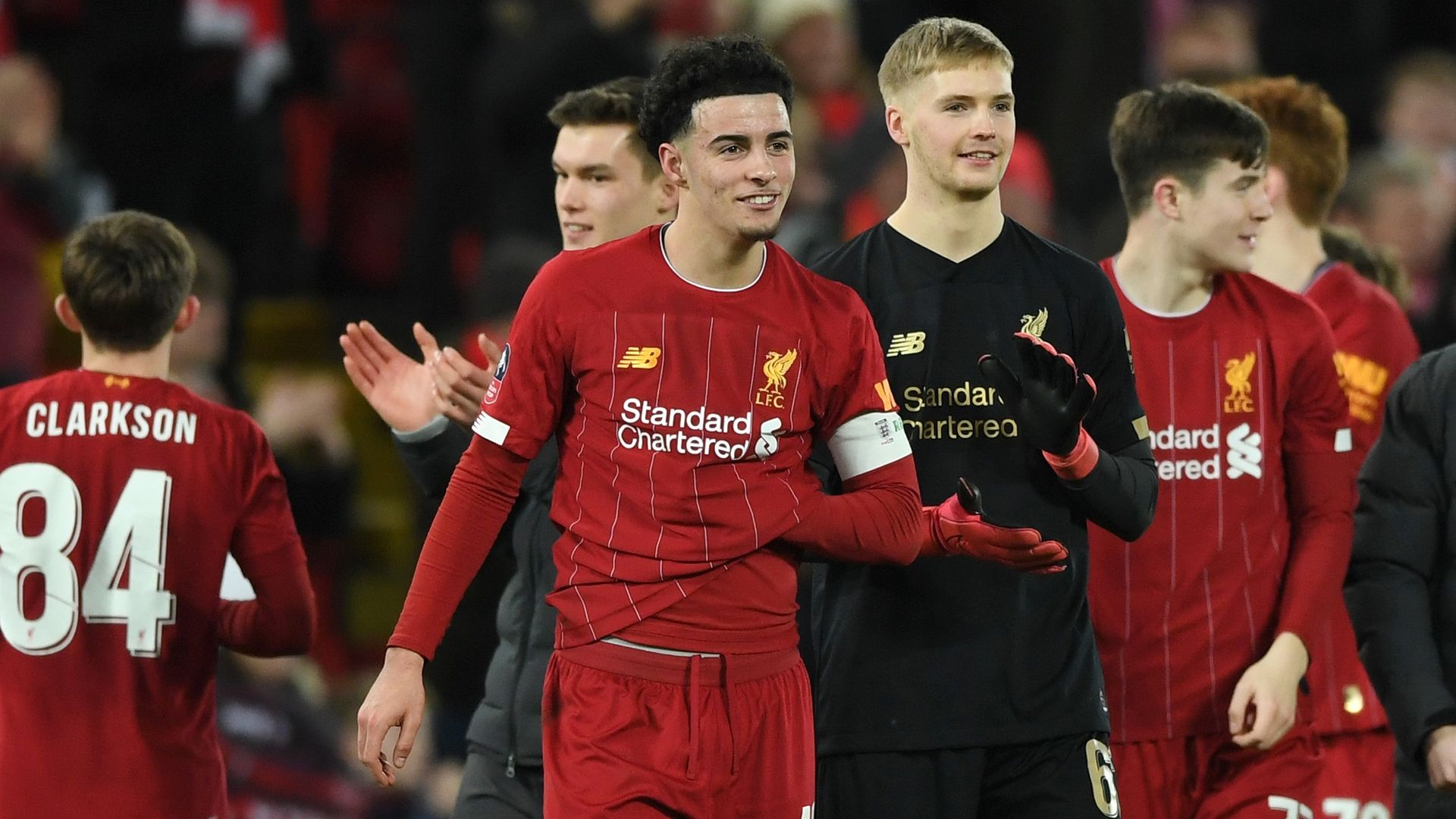 Curtis Jones Liverpool Shrewsbury FA Cup 2020