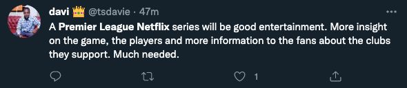 PL Tweet Netflix is a good thing!