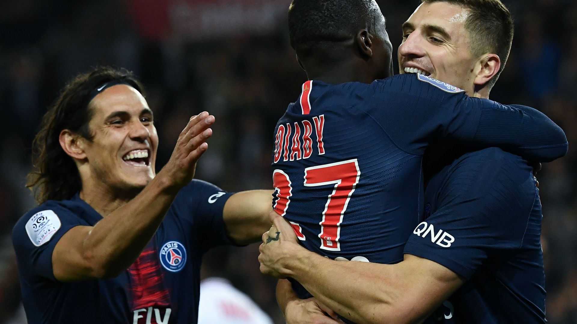 Edinson Cavani PSG Reims Ligue 1 26092018