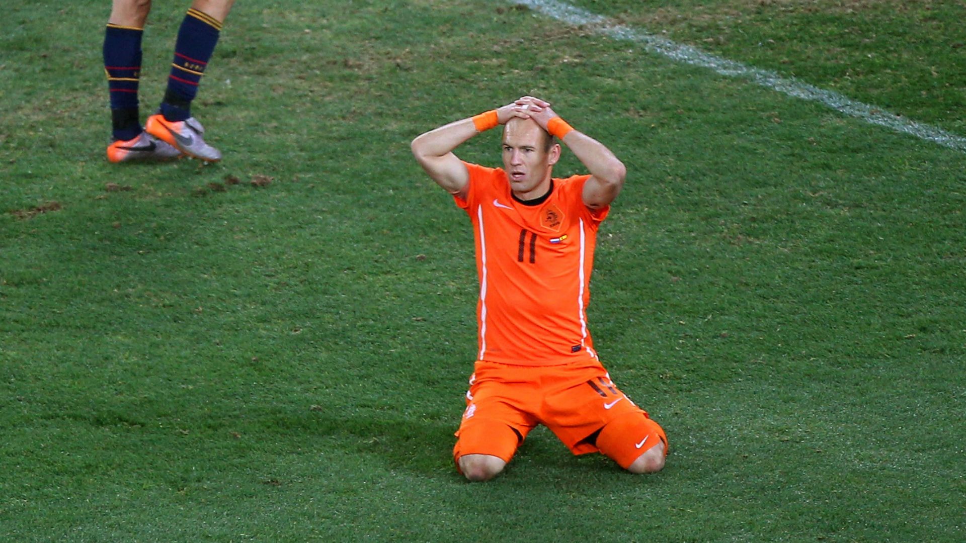Arjen Robben Spain 2010