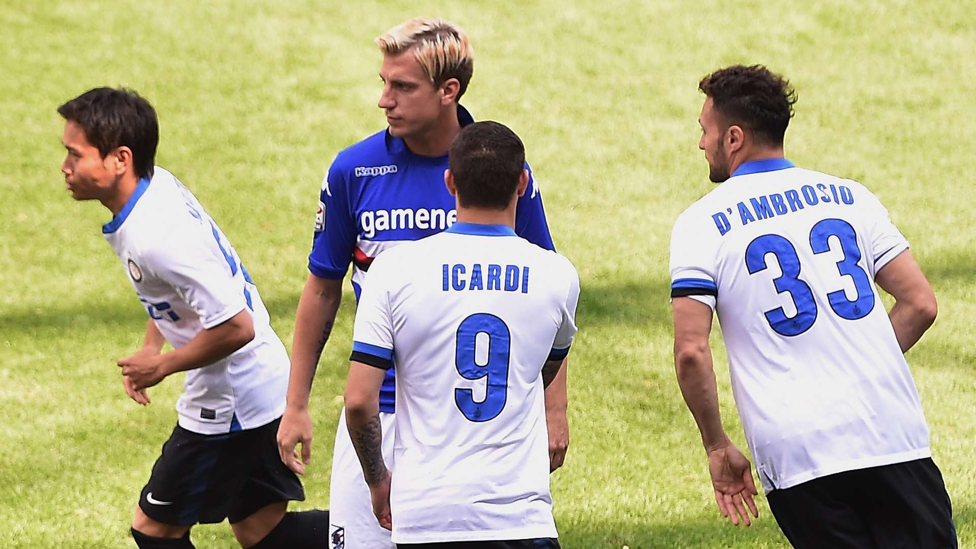Mauro Icardi Inter Maxi Lopez Sampdoria