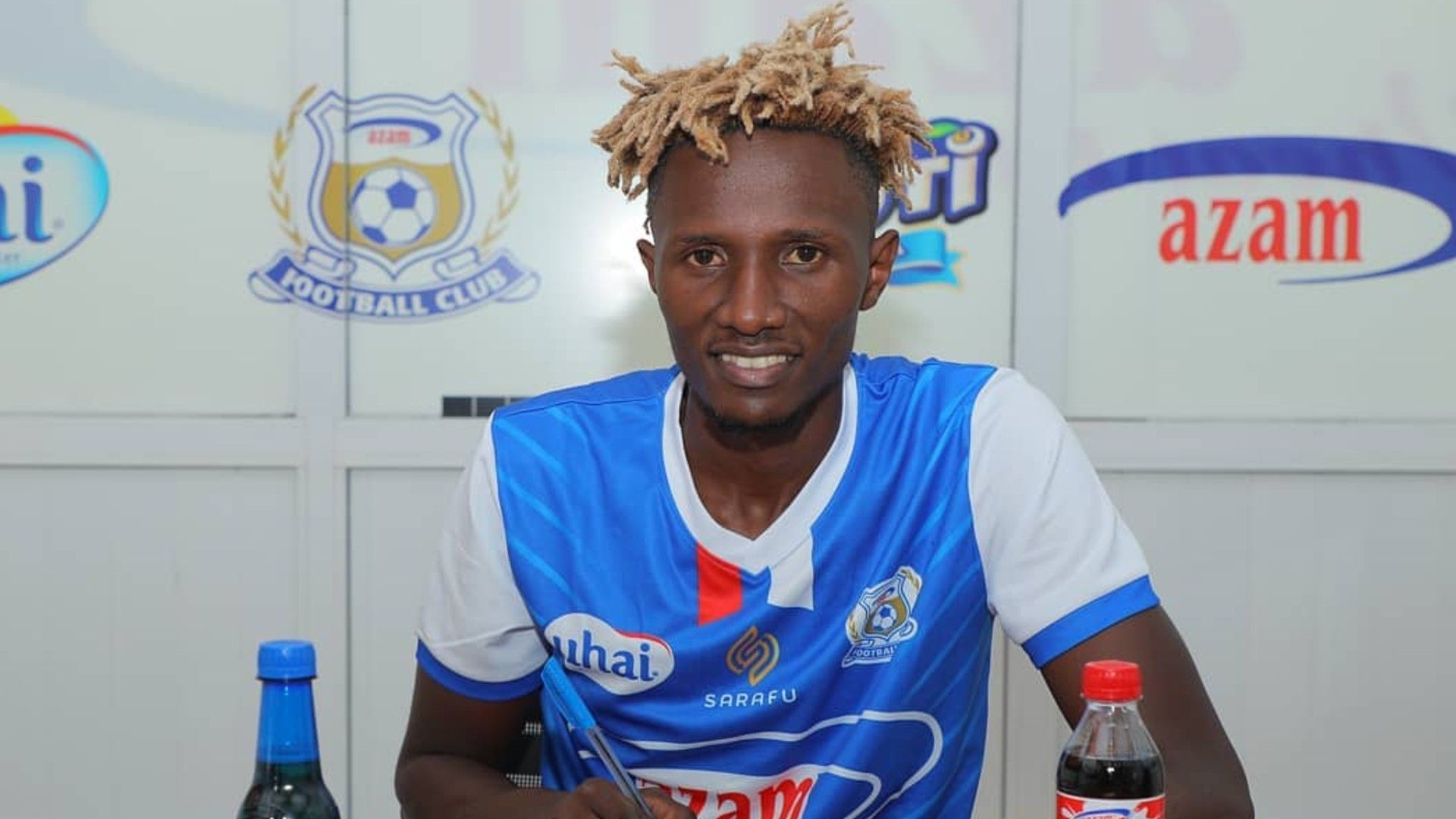 Kenneth Muguna of Azam FC.