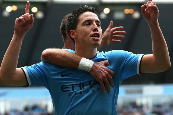 Manchester City attacker Samir Nasri