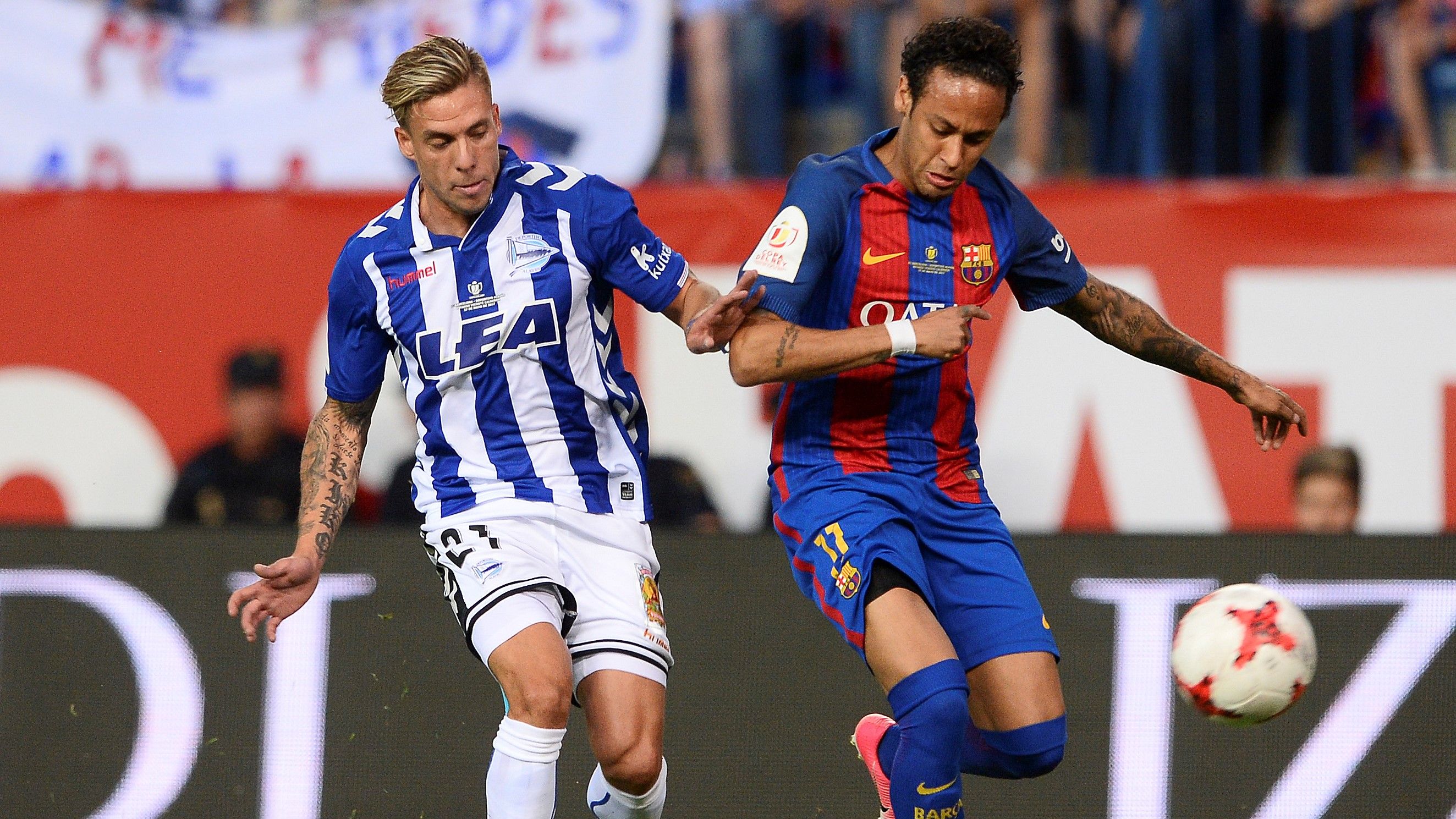 Neymar Kiko Femenia Barcelona Alaves Copa del Rey 27052017