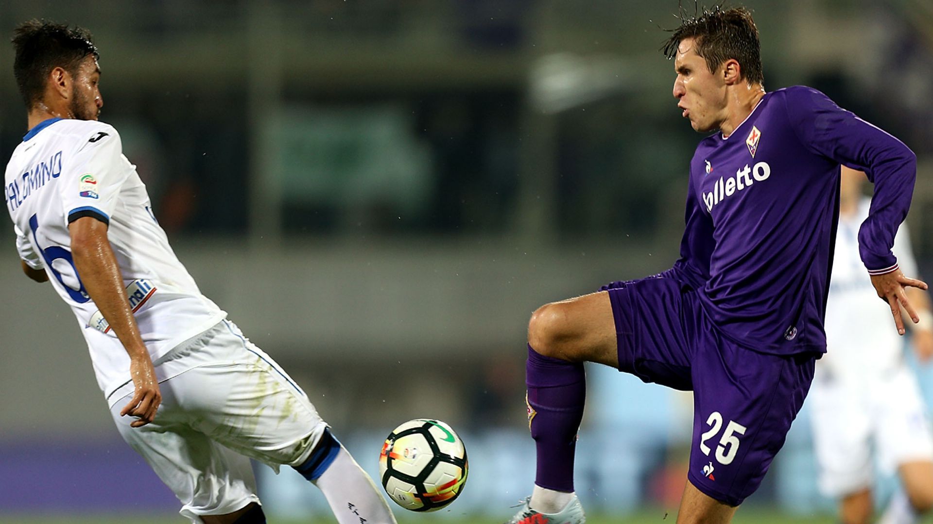 Federico Chiesa Josè Palomino Fiorentina Atalanta