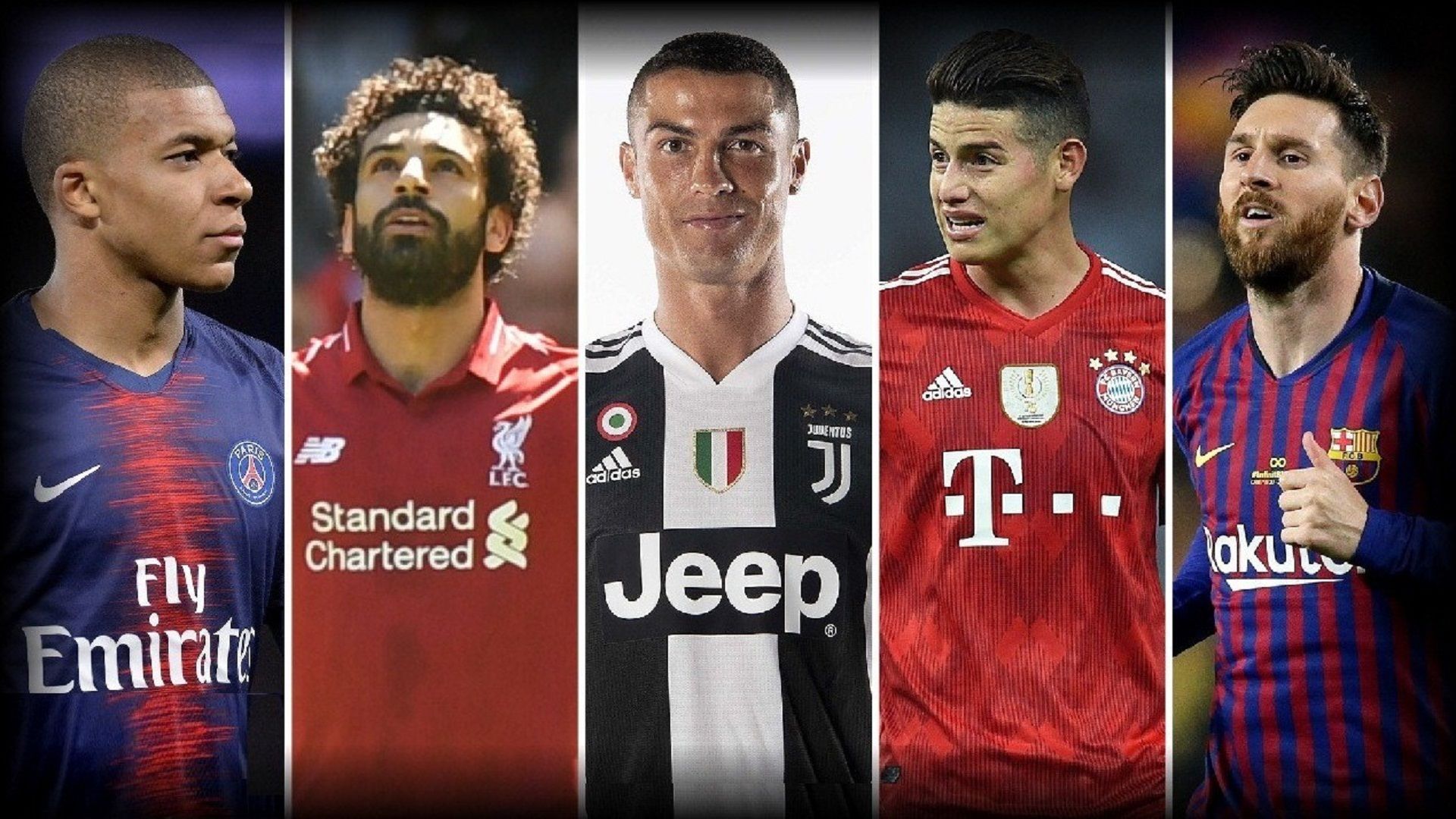 GFX Five Top Leagues New Season 2018/19