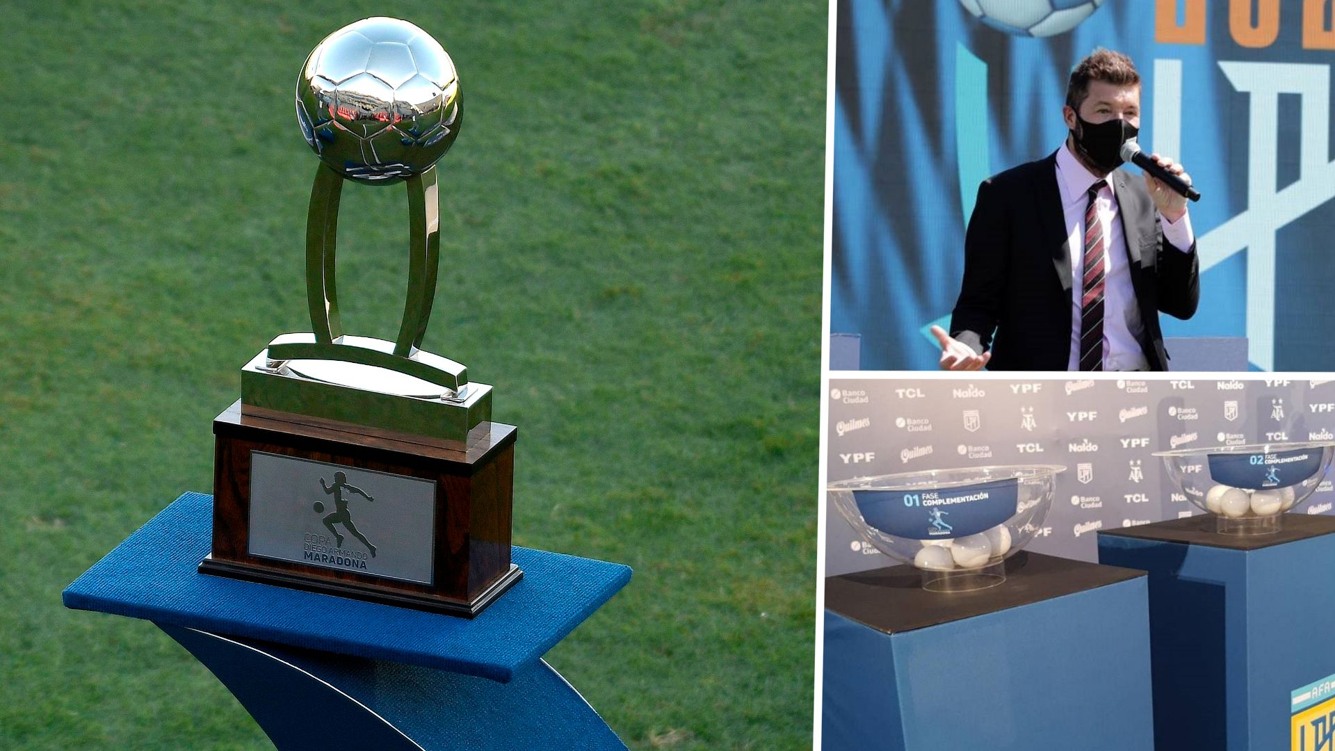 Sorteo Copa Maradona 2021 PS