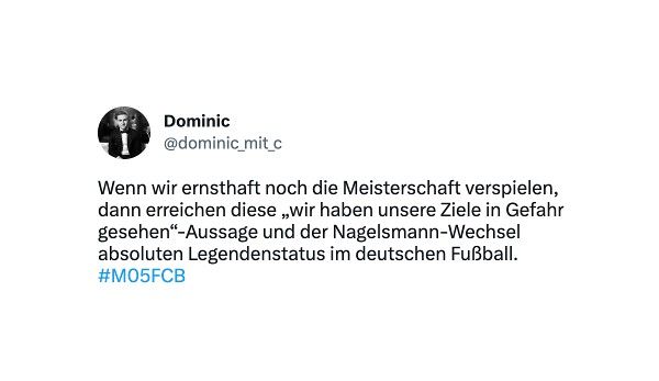 Bayern Netzreaktionen Mainz 03