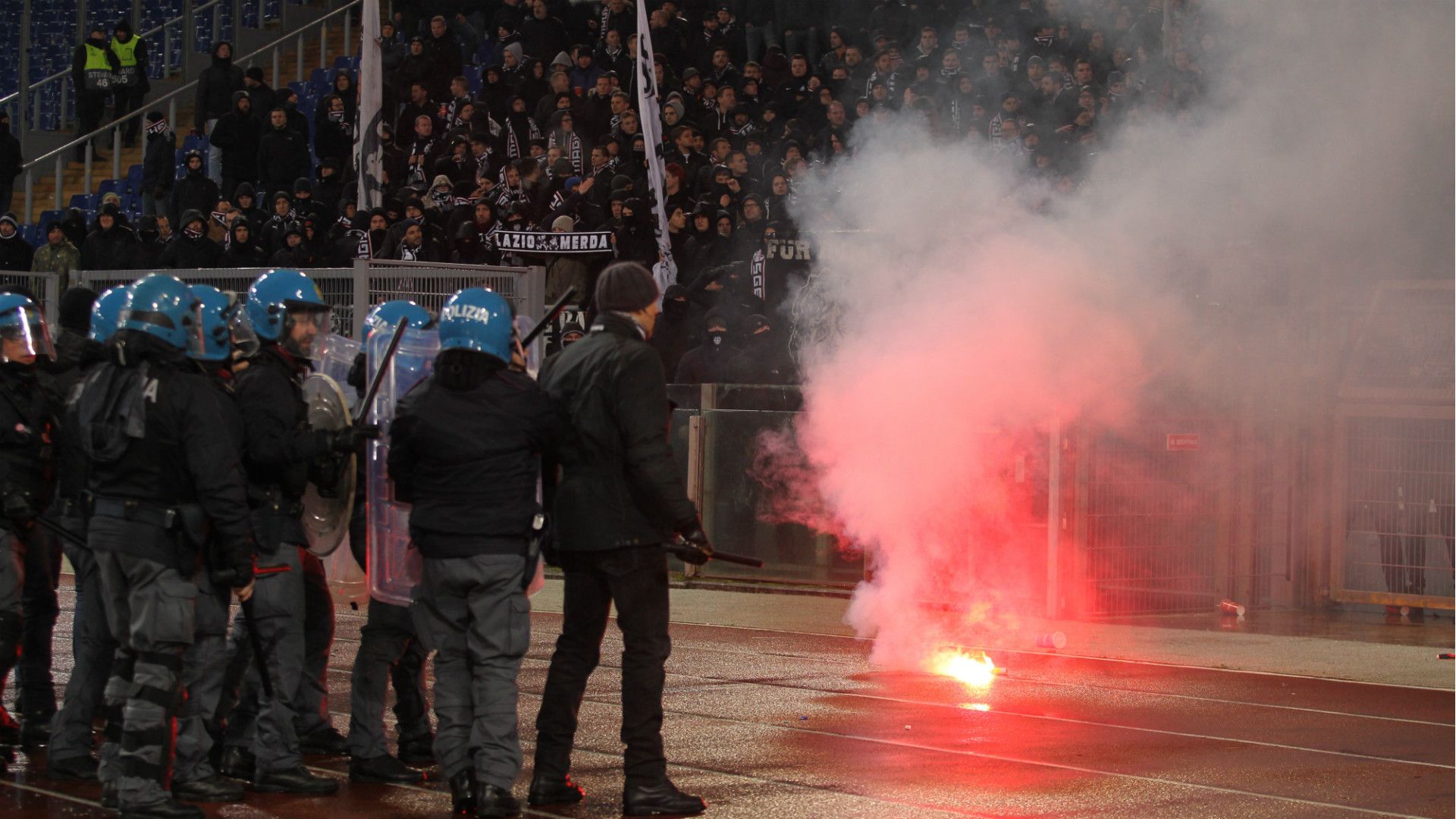 Eintracht Frankfurt Fans Lazio Europa League 13122018
