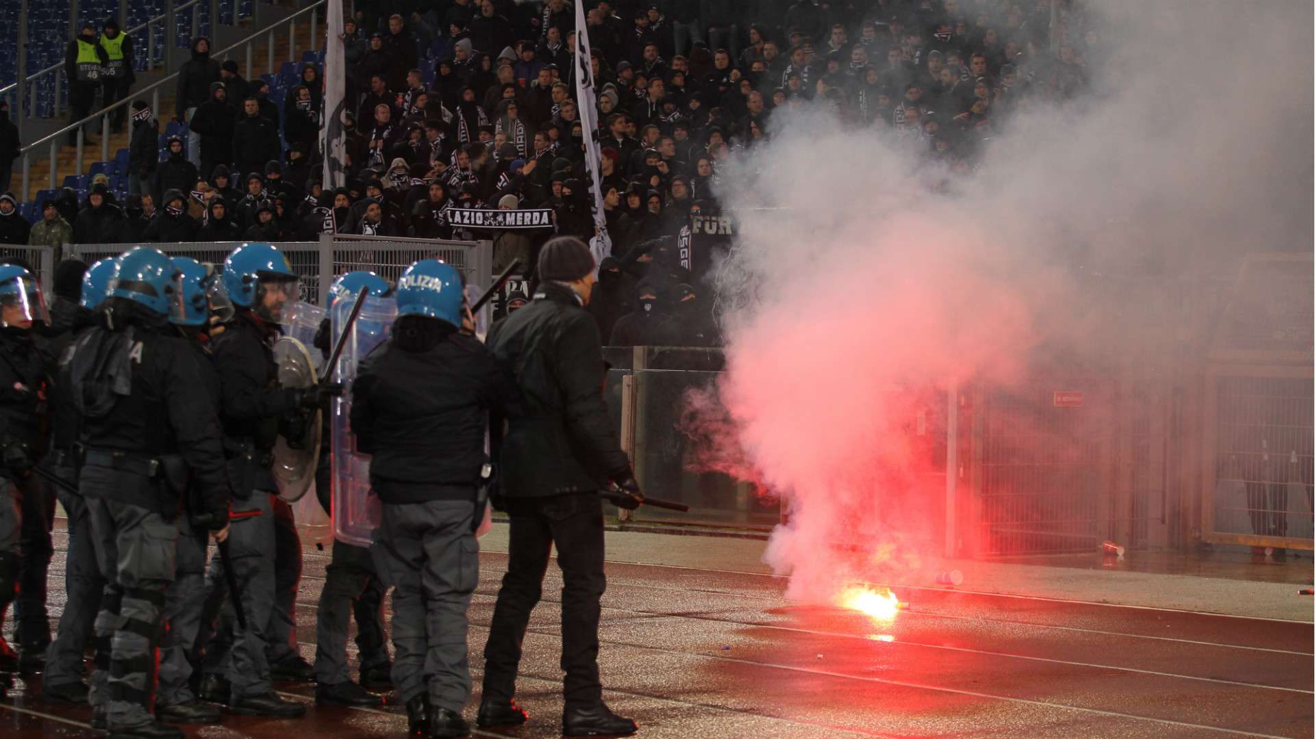 Eintracht Frankfurt Fans Lazio Europa League 13122018