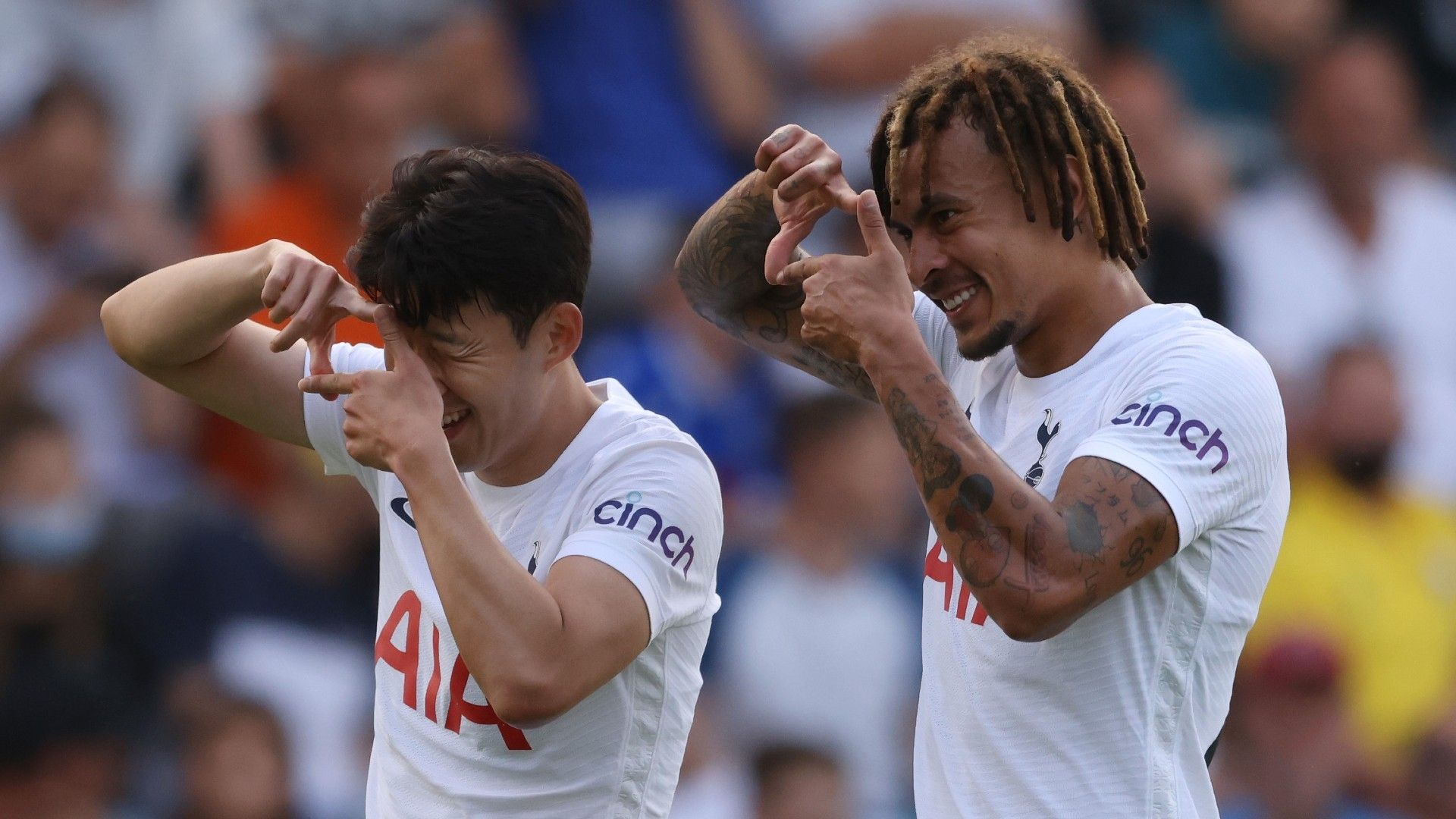 Dele Alli Son Heung-min Tottenham 2021-22