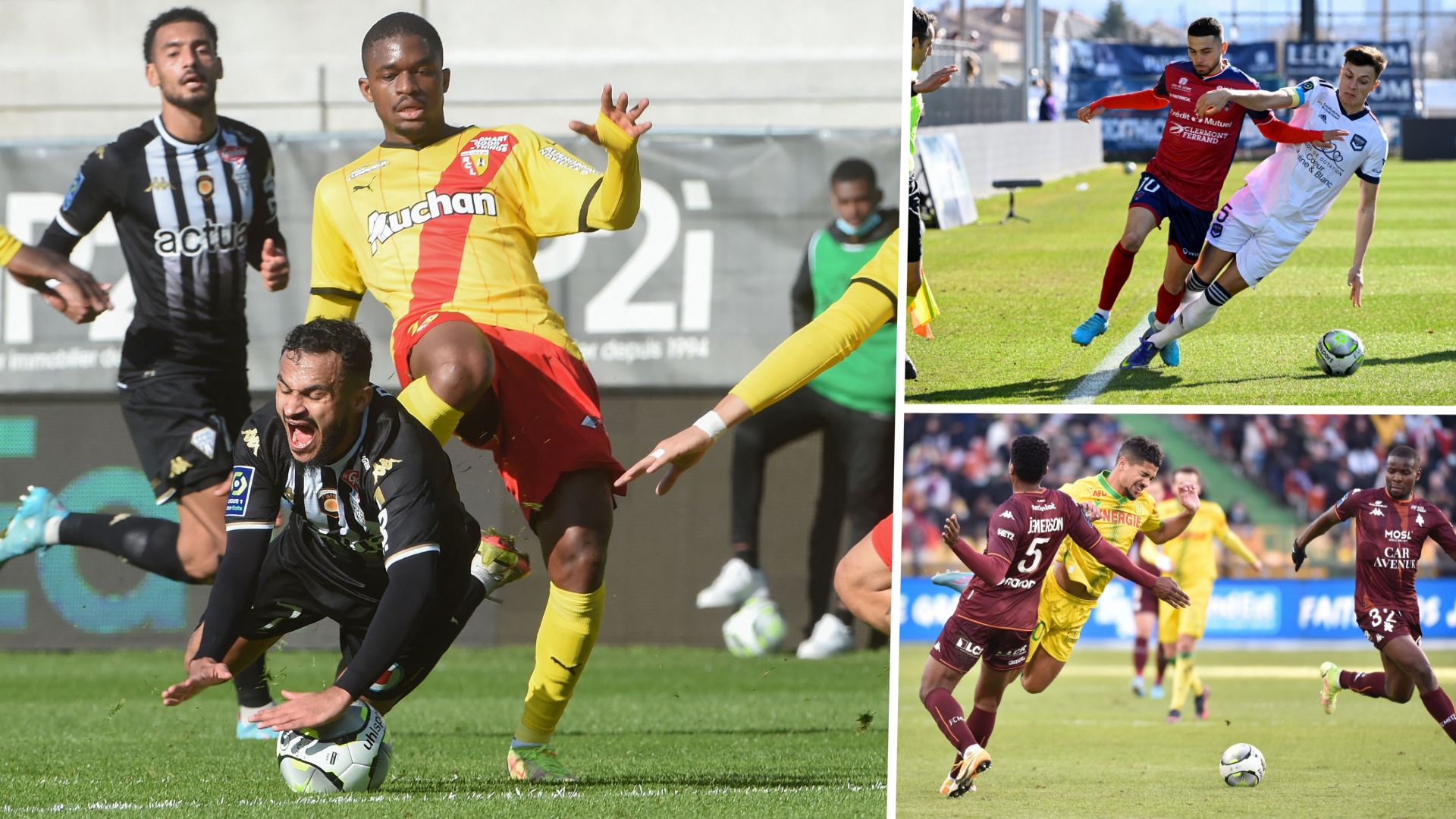 Ligue 1 Multiplex J26 Angers Lens Clermont Bordeaux Metz Nantes