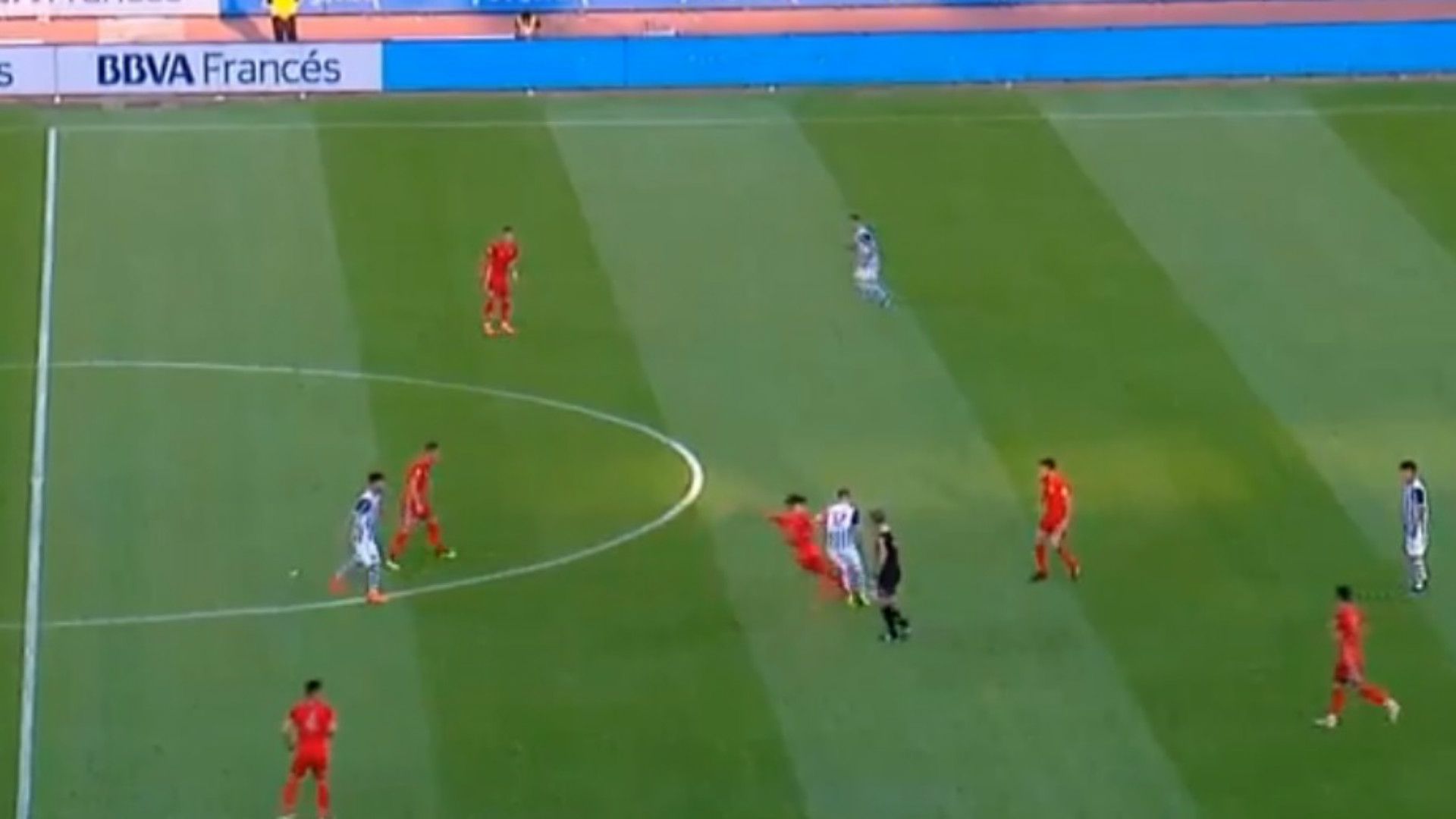 Luciano Lollo Expulsion River Talleres Amistoso 09092018