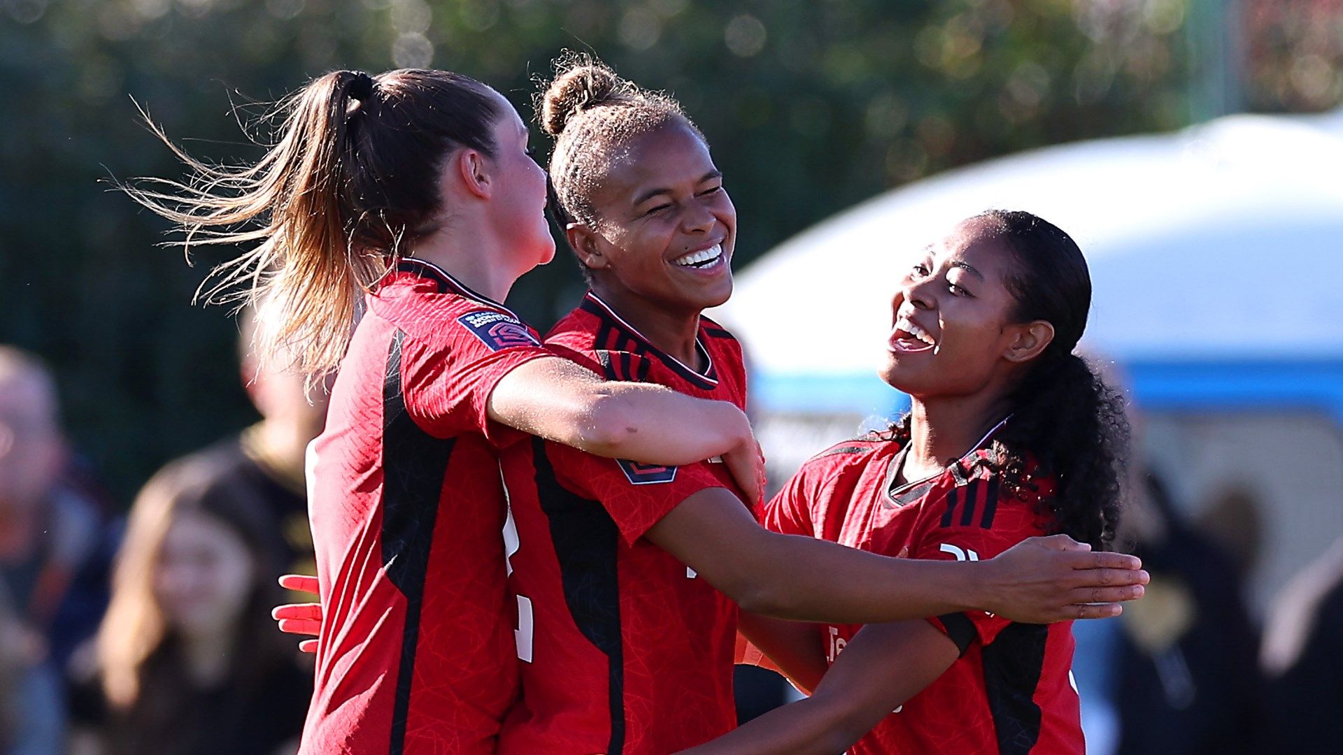 Ella Toone Nikita Parris Jayde Riviere Man Utd Women 2023-24