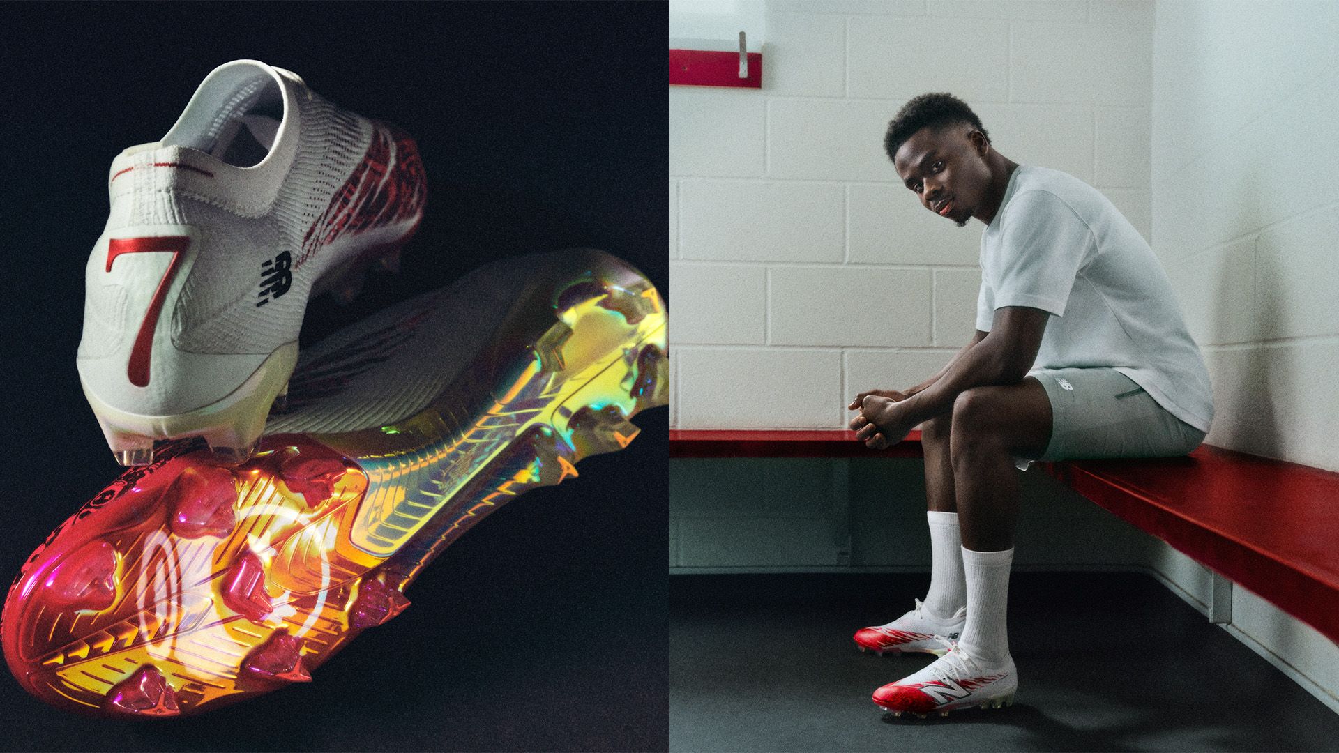 Saka New Balance 7egacy boots 