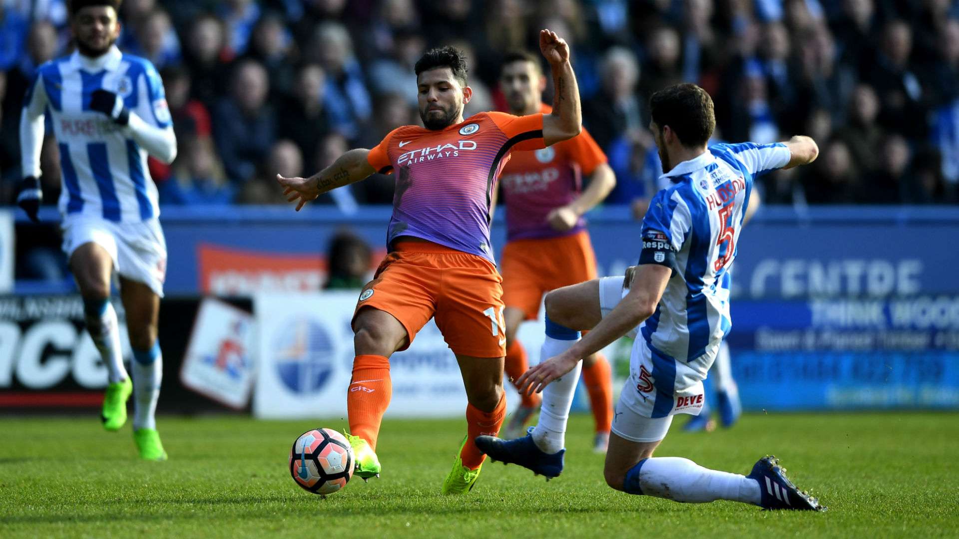 Huddersfield Manchester City FA Cup Sergio Aguero