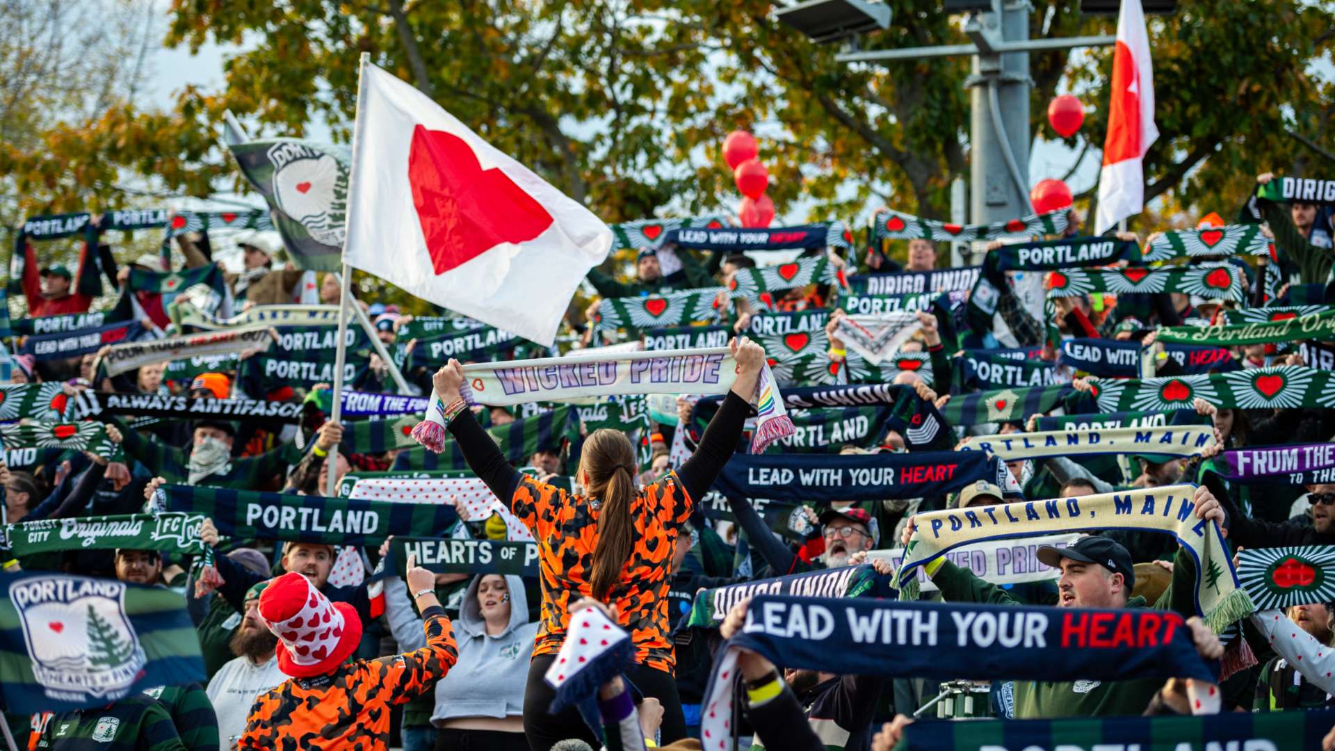 Portland Hearts of Pine Fans