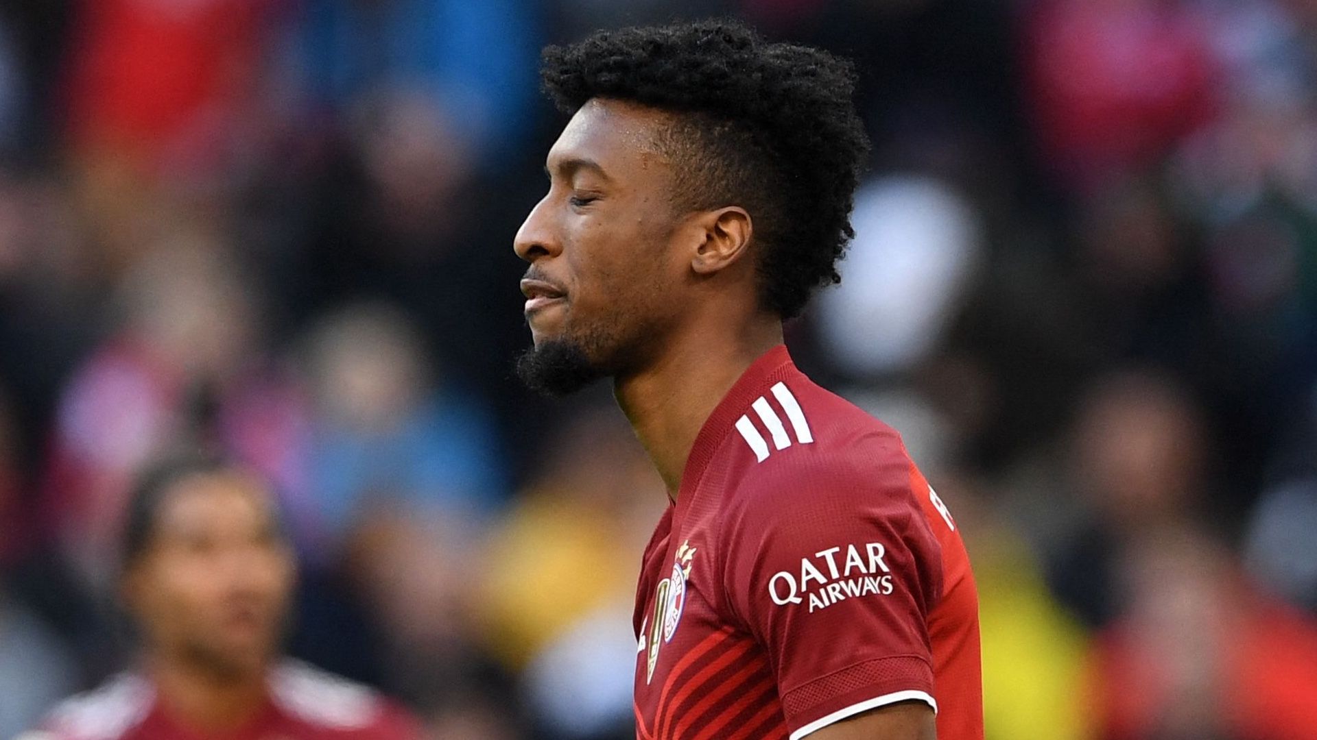 Kingsley Coman Borussia Monchengladbach Bayern DFB Pokal 27102021