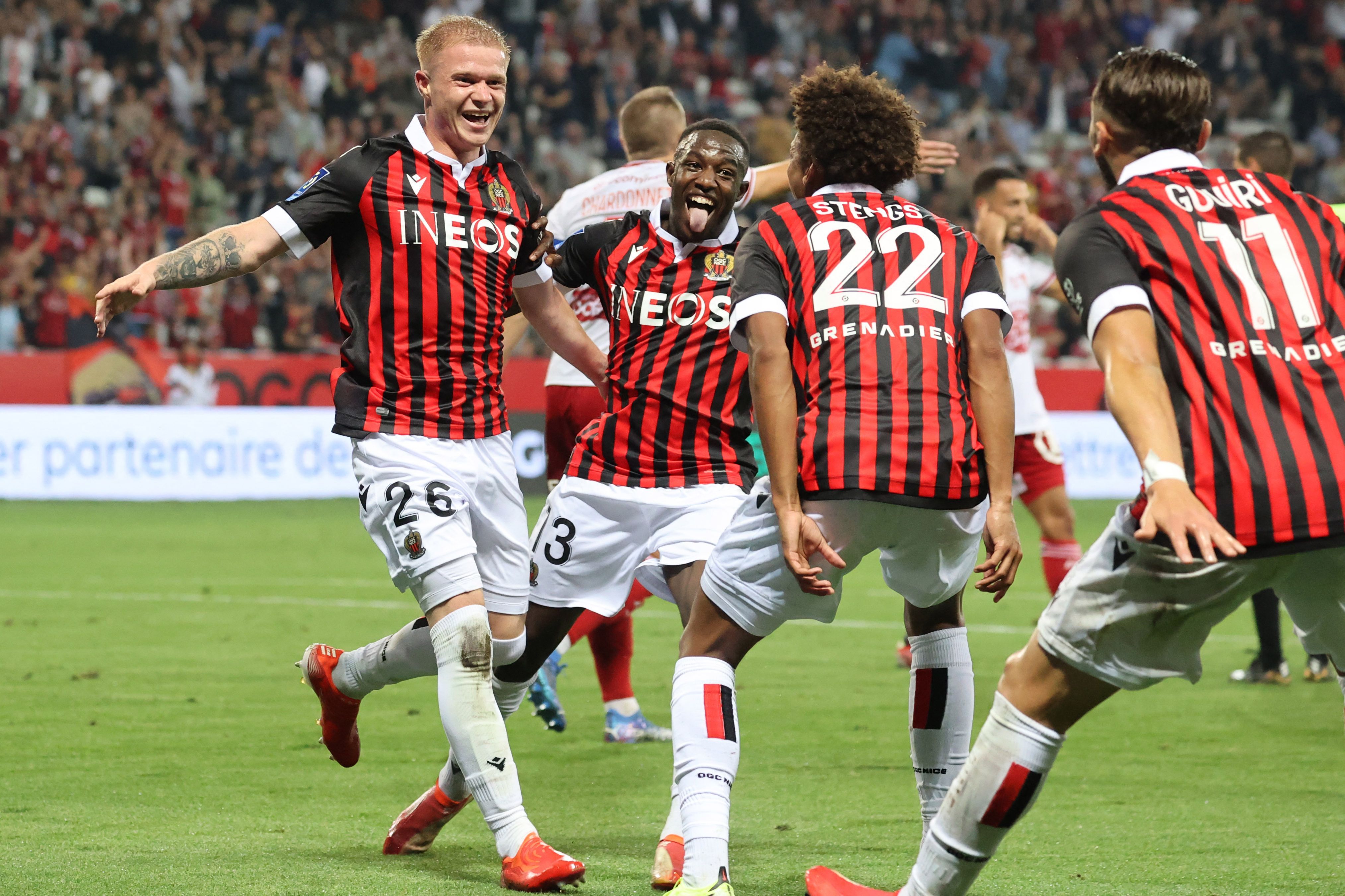 Melvin Bard, Nice v Brest