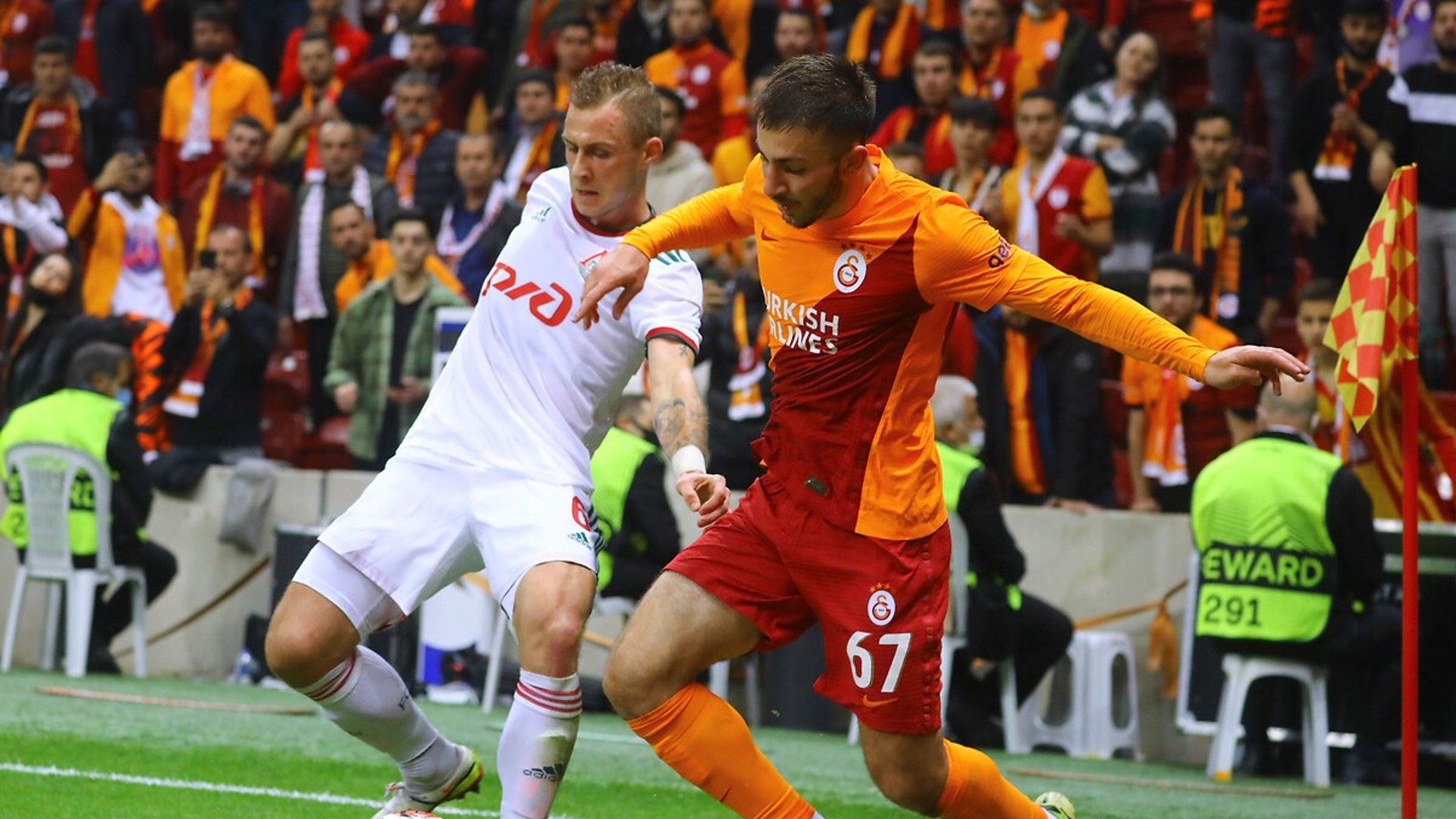Halil Dervişoğlu Galatasaray vs Lokomotiv Moskova 11042021