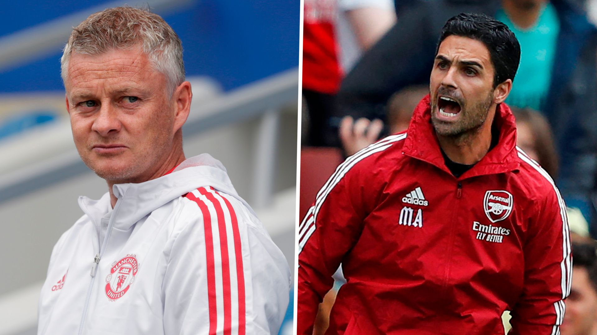 Ole Gunnar Solskjaer & Mikel Arteta