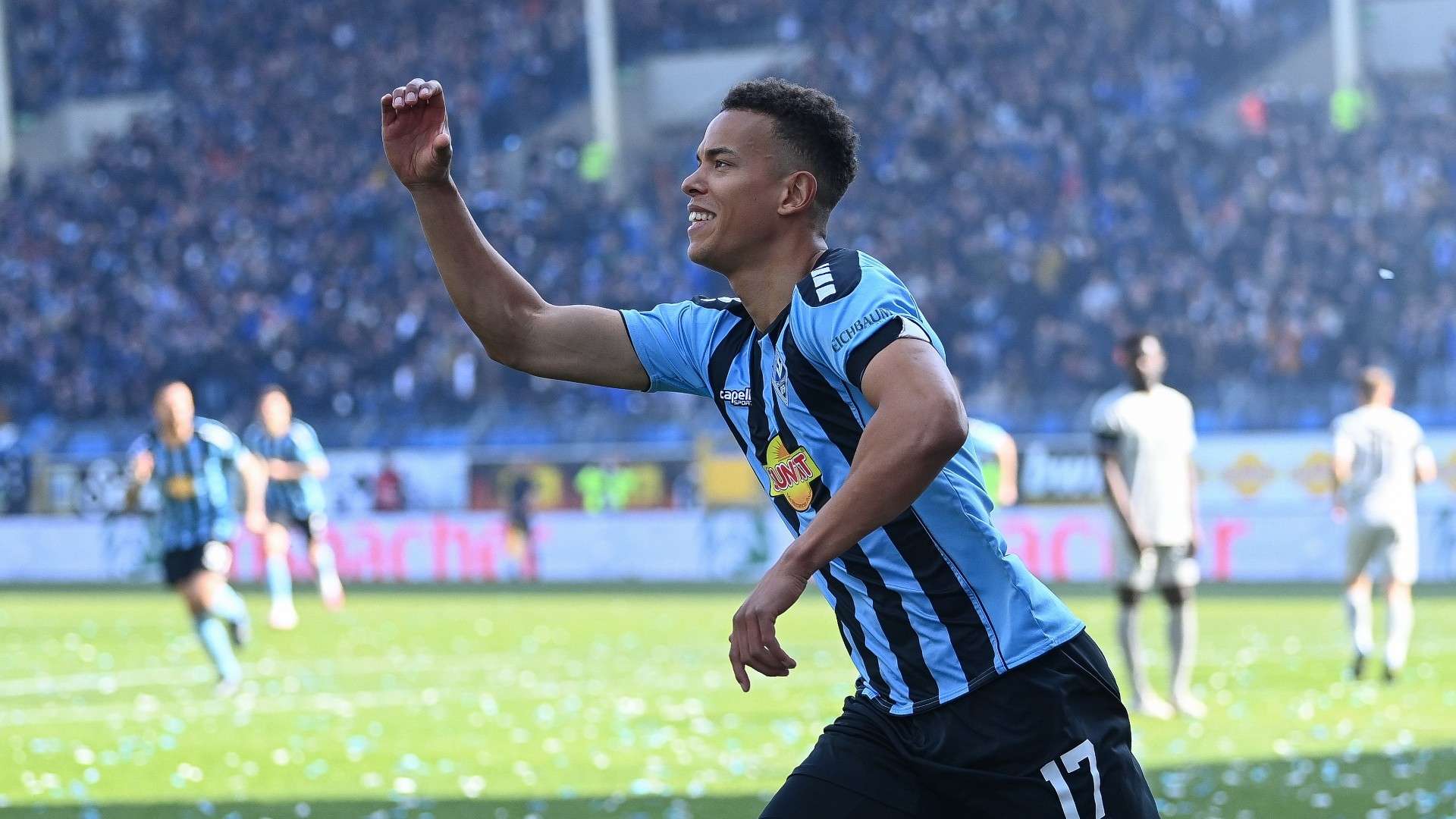 Marcel Costly of SV Waldhof Mannheim