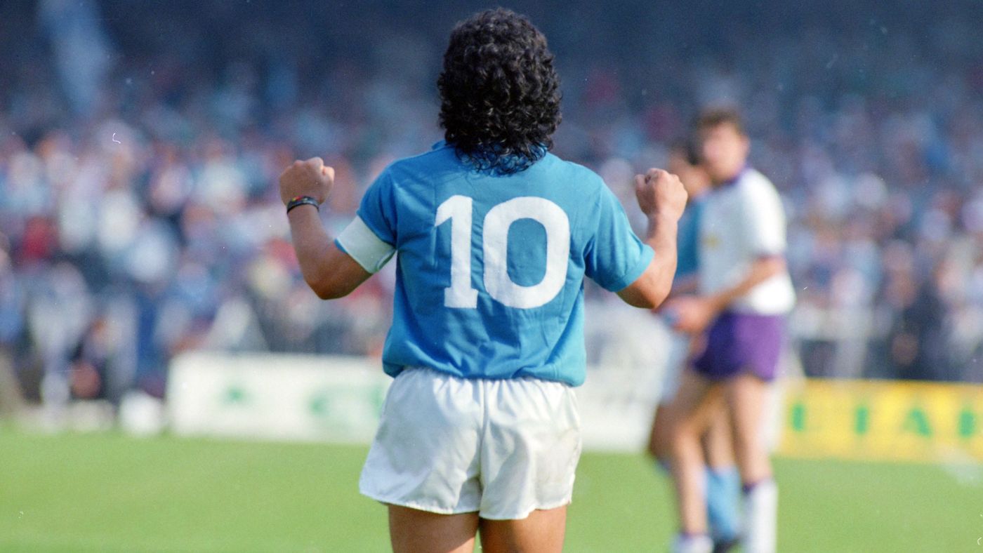 Por qué ningún futbolista del Napoli usa la camiseta número 10