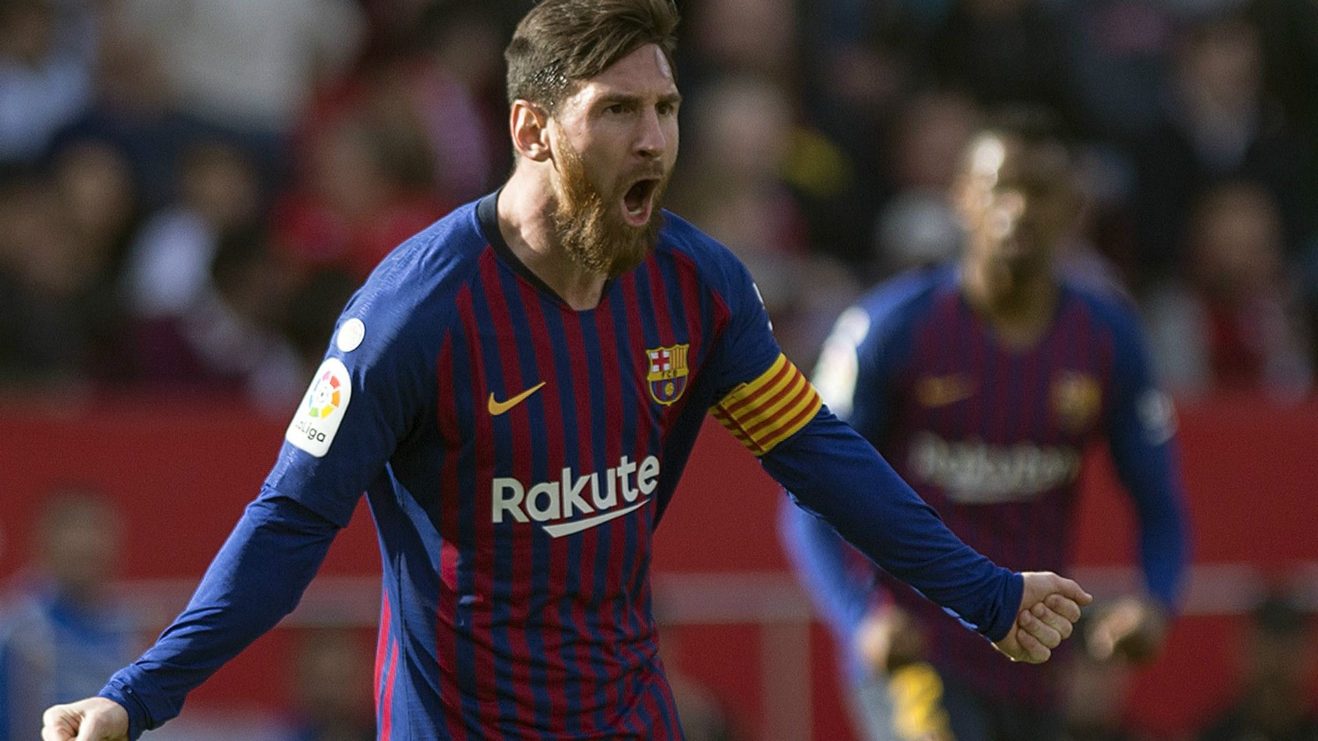 LIONEL MESSI SEVILLA BARCELONA LALIGA